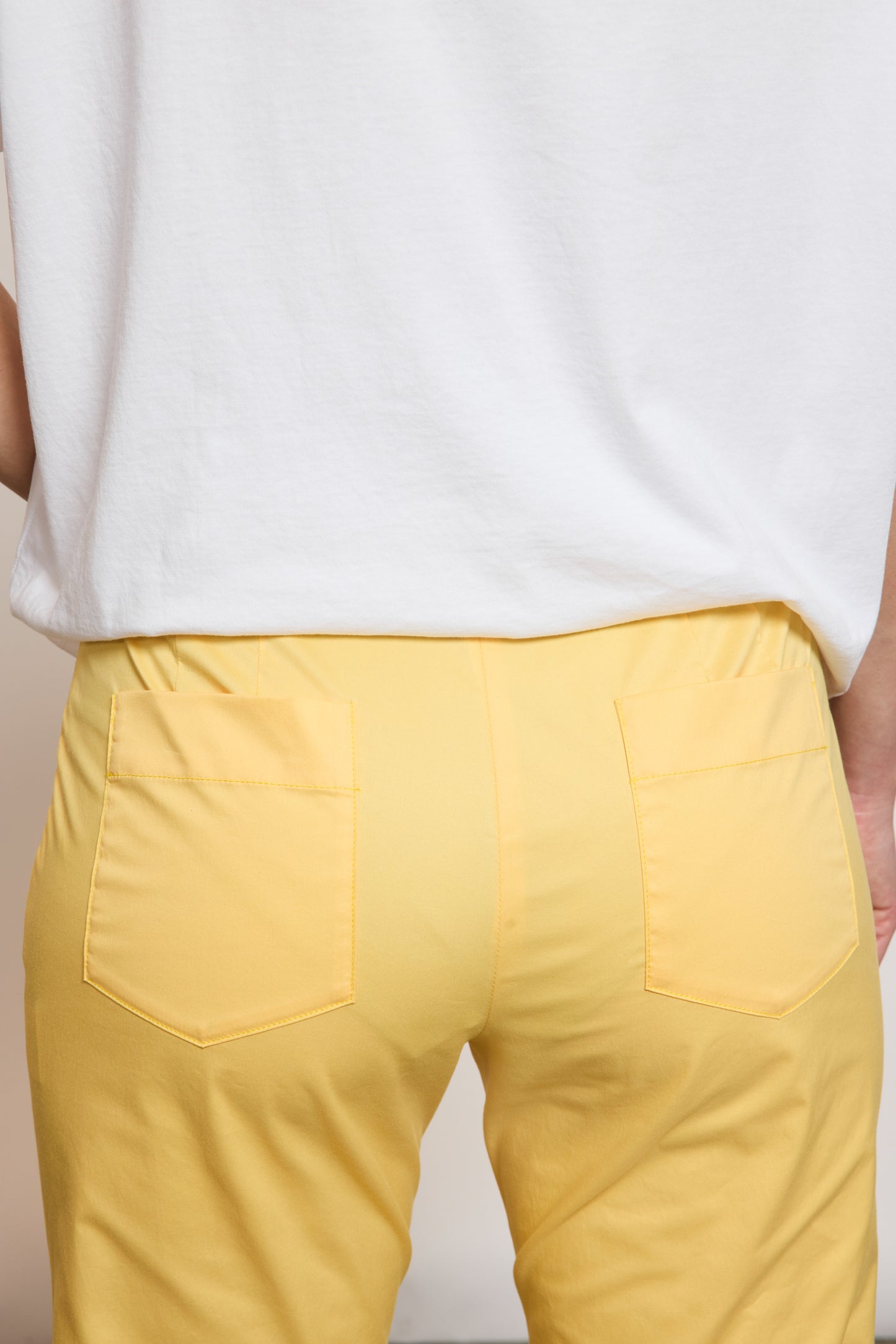 PANTALON EN COTON LÉGER TOURNESOL
