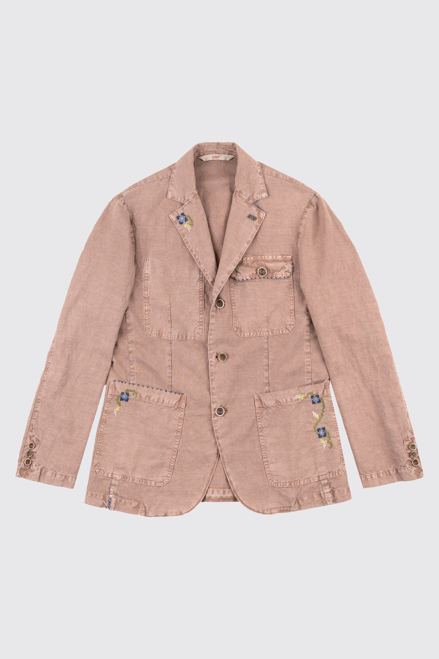 SAHARIENNE BRODÉE BEIGE