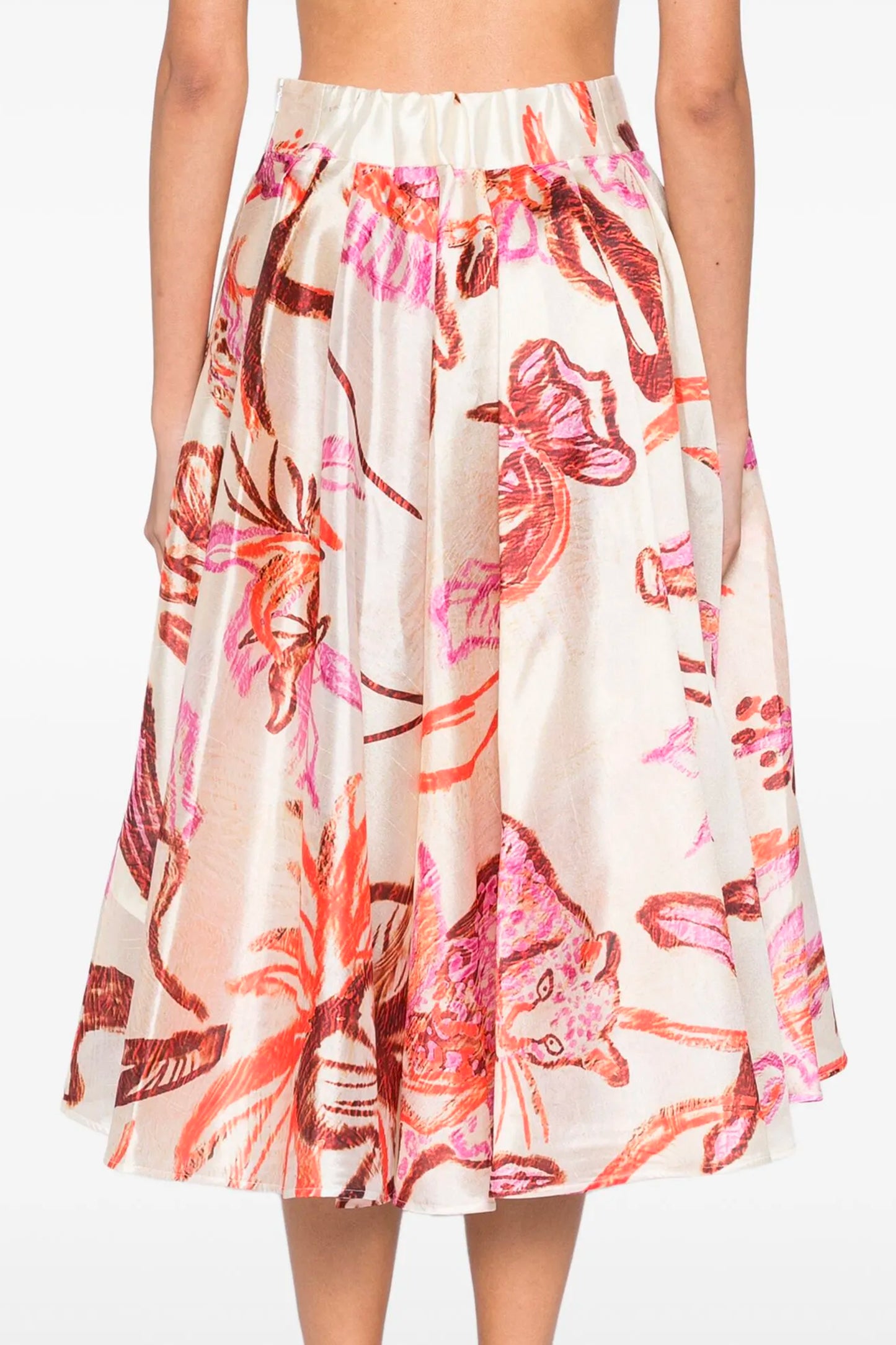 FLOWER SKIRT PINK
