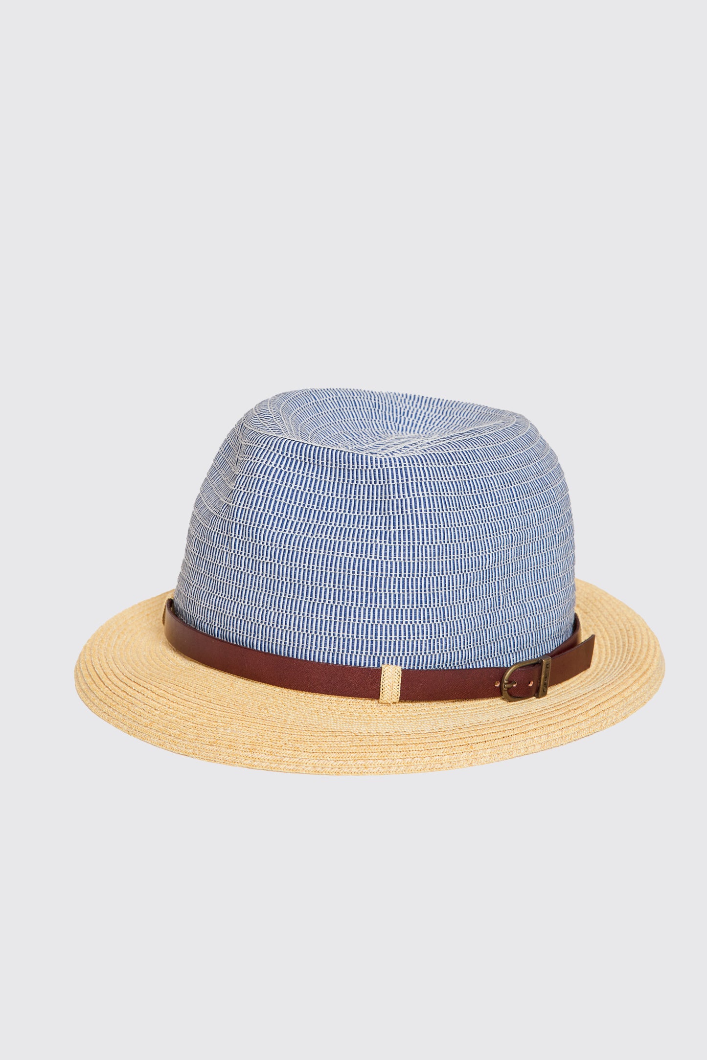 CHAPEAU COTON BLEU BLANC