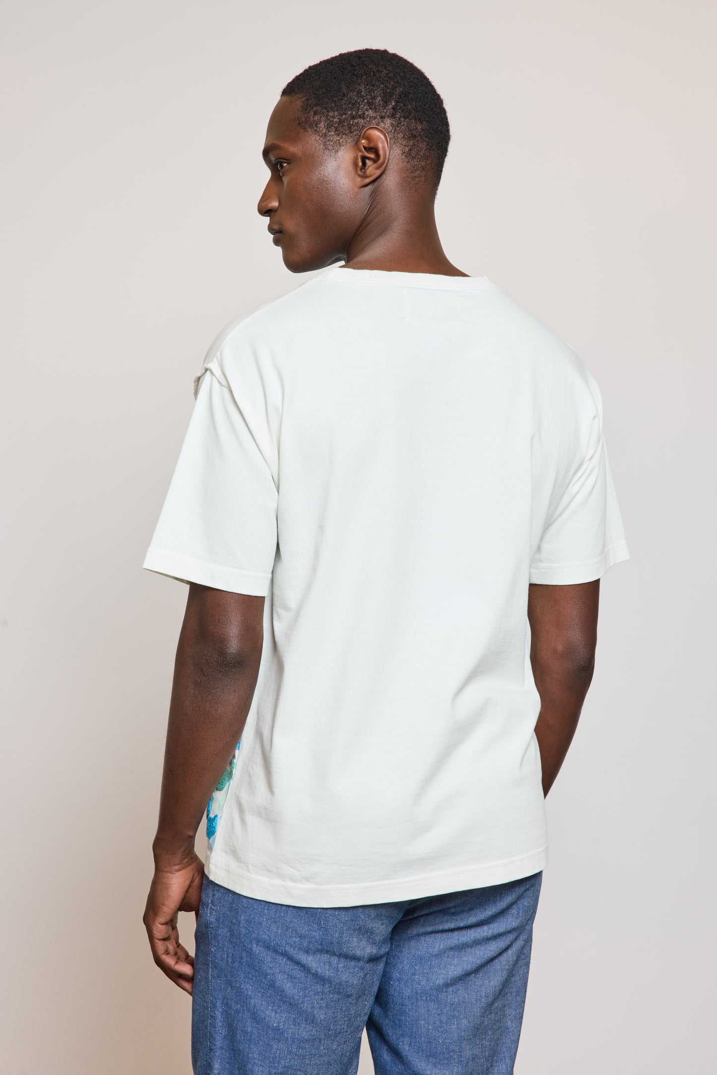 TEE SHIRT PISCINE BRODERIES