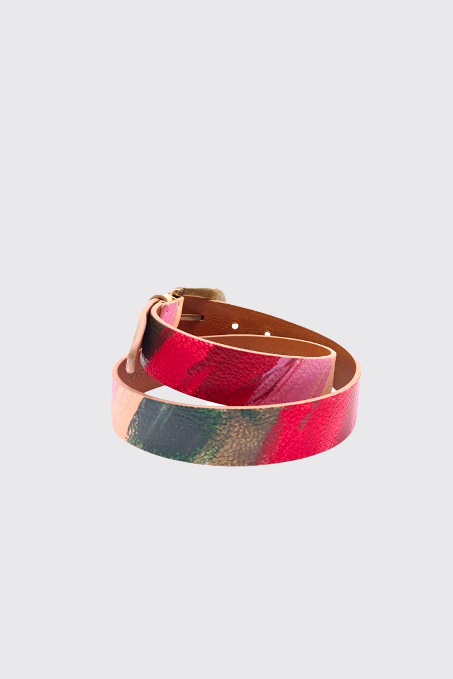 CEINTURE PEINTE ROSE