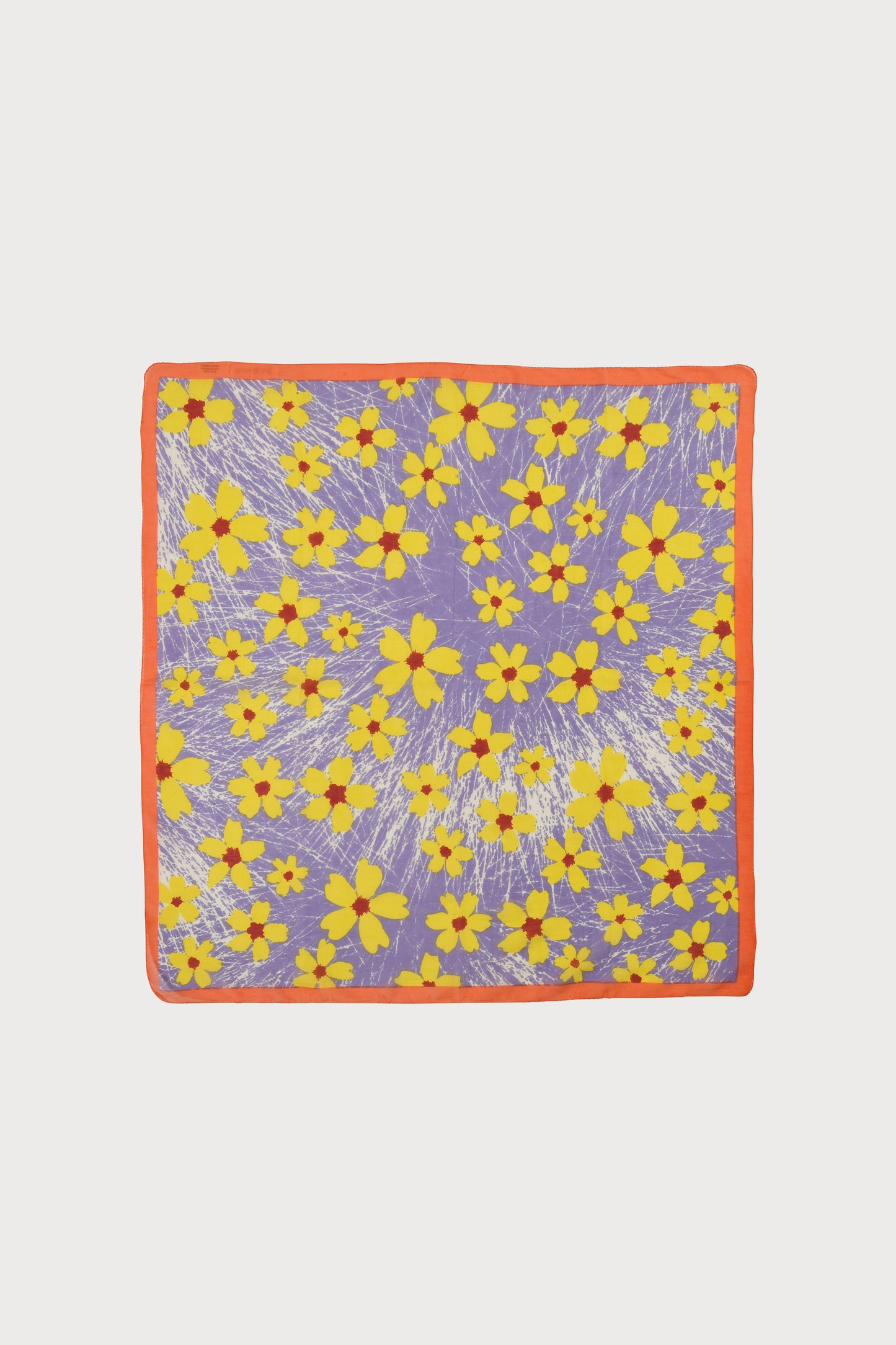 BANDANA FLEURS LILAS