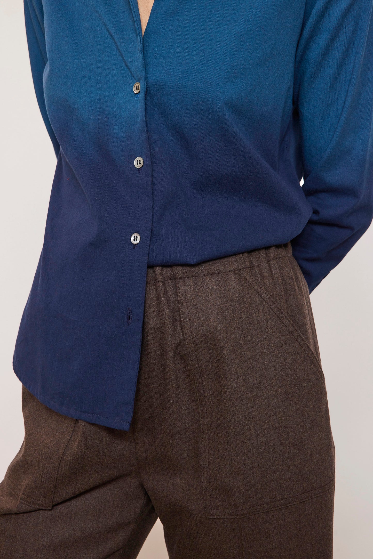 CHEMISE TYE AND DIE INDIGO