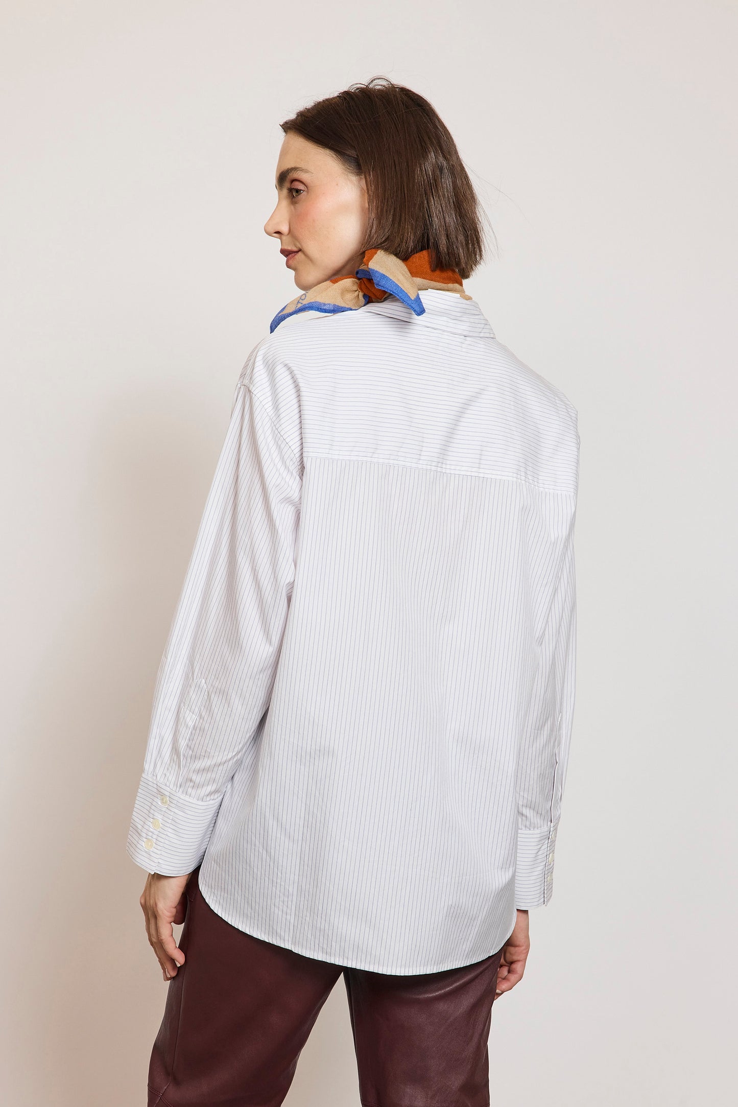 CHEMISE POCHES OVERSIZE RAYURES
