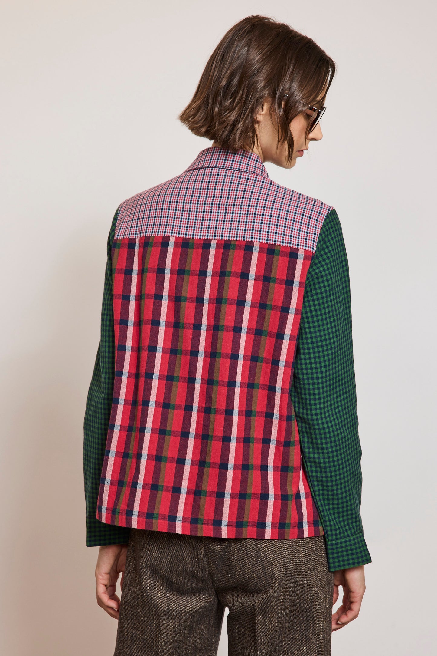 CHEMISE SKI PATCHWORK