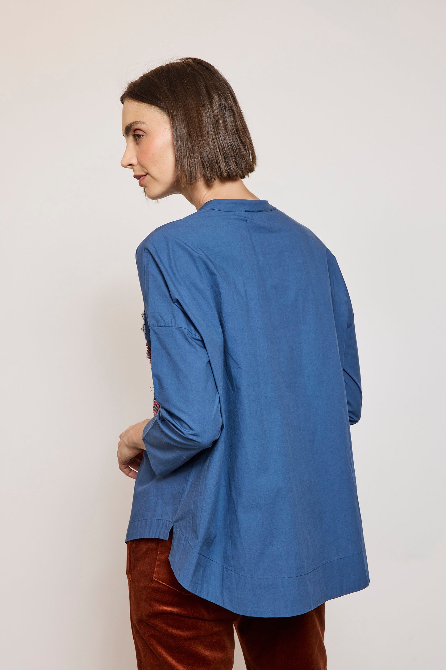 CHEMISE BRODÉE COCARDE JEAN