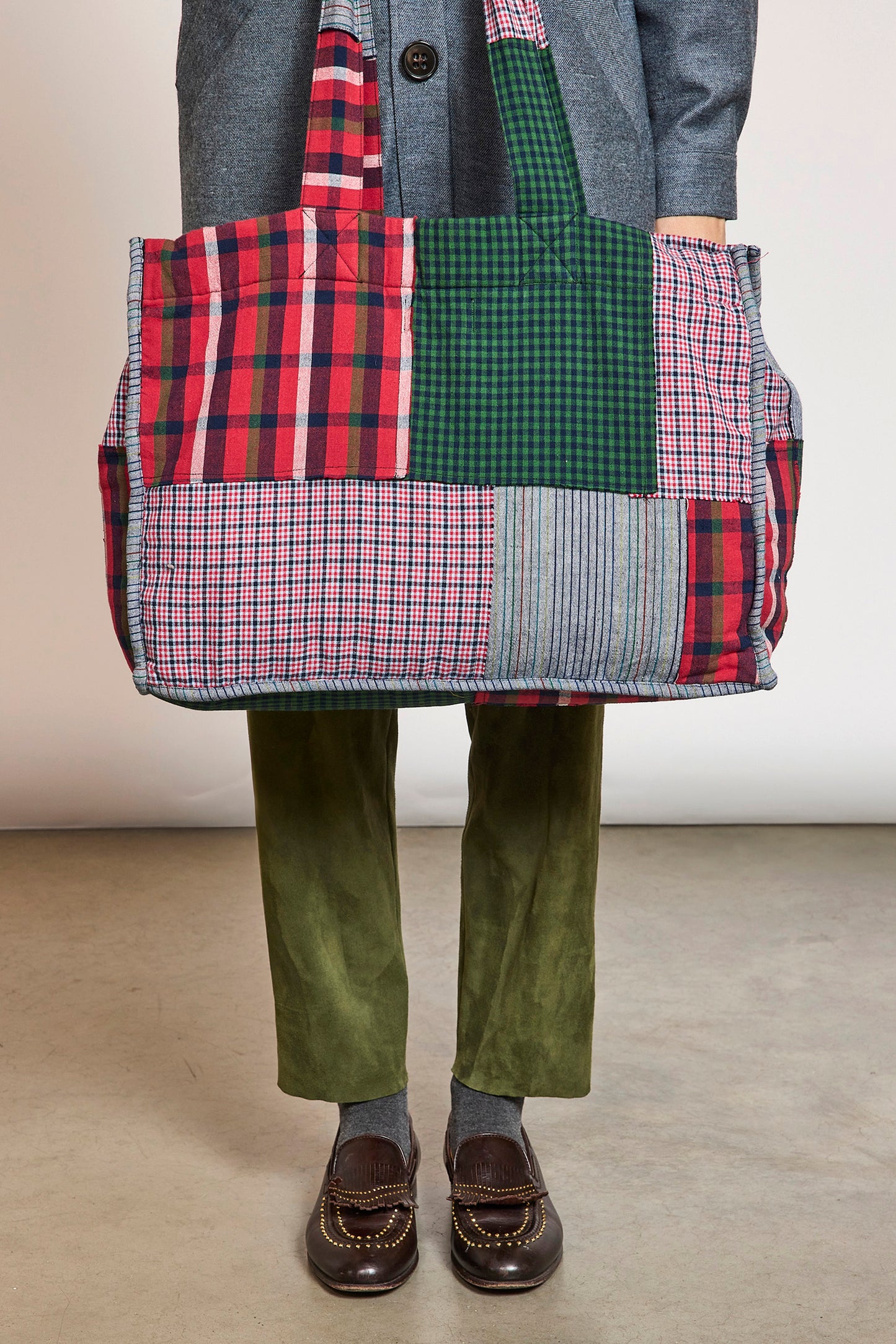 SAC BRODÉ SKI PATCHWORK