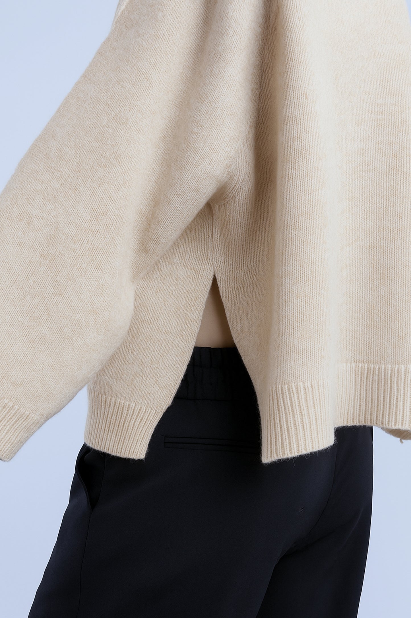 CAMIONNEUR EN LAINE BEIGE