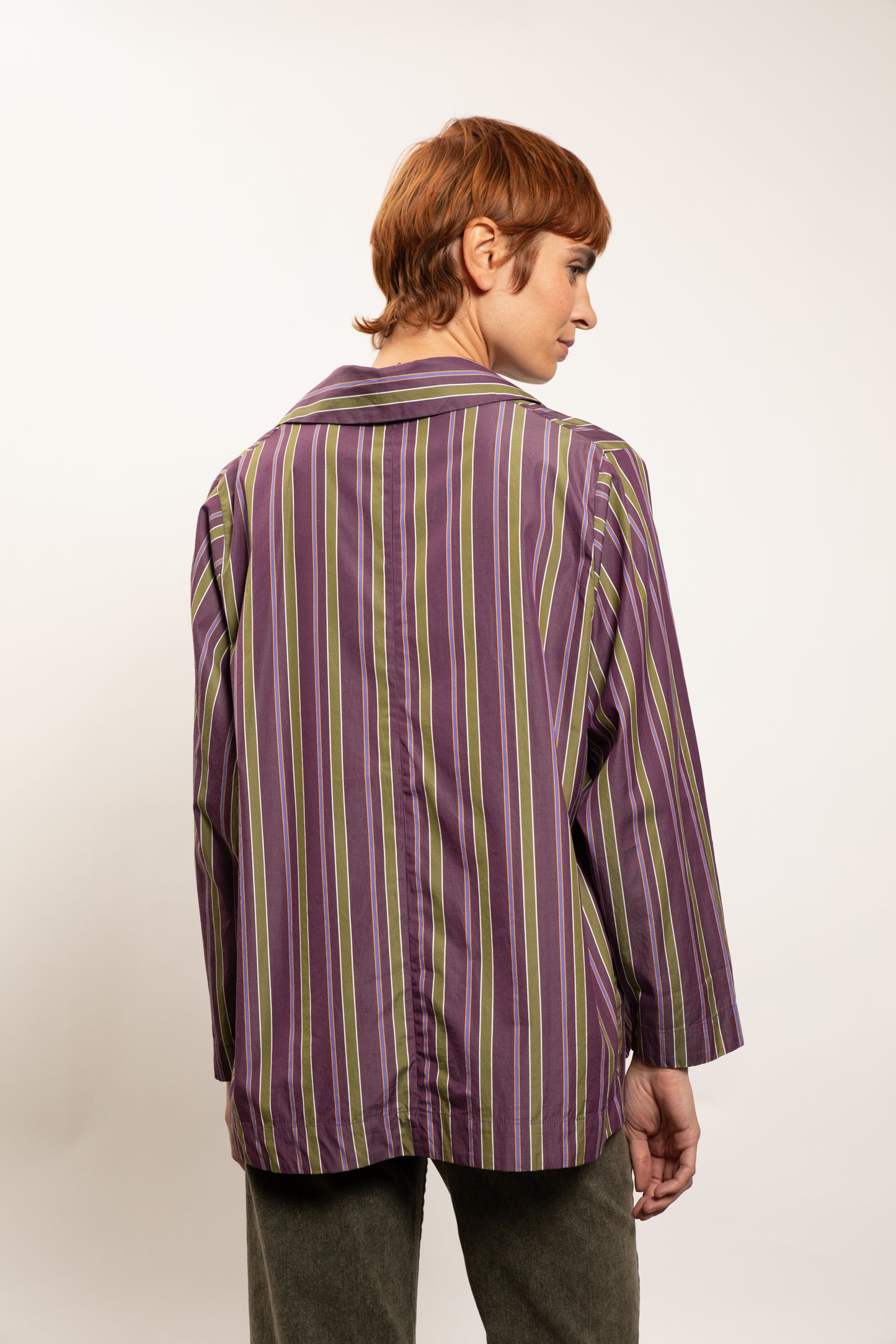 CHEMISE NANTUCKET AUBERGINE