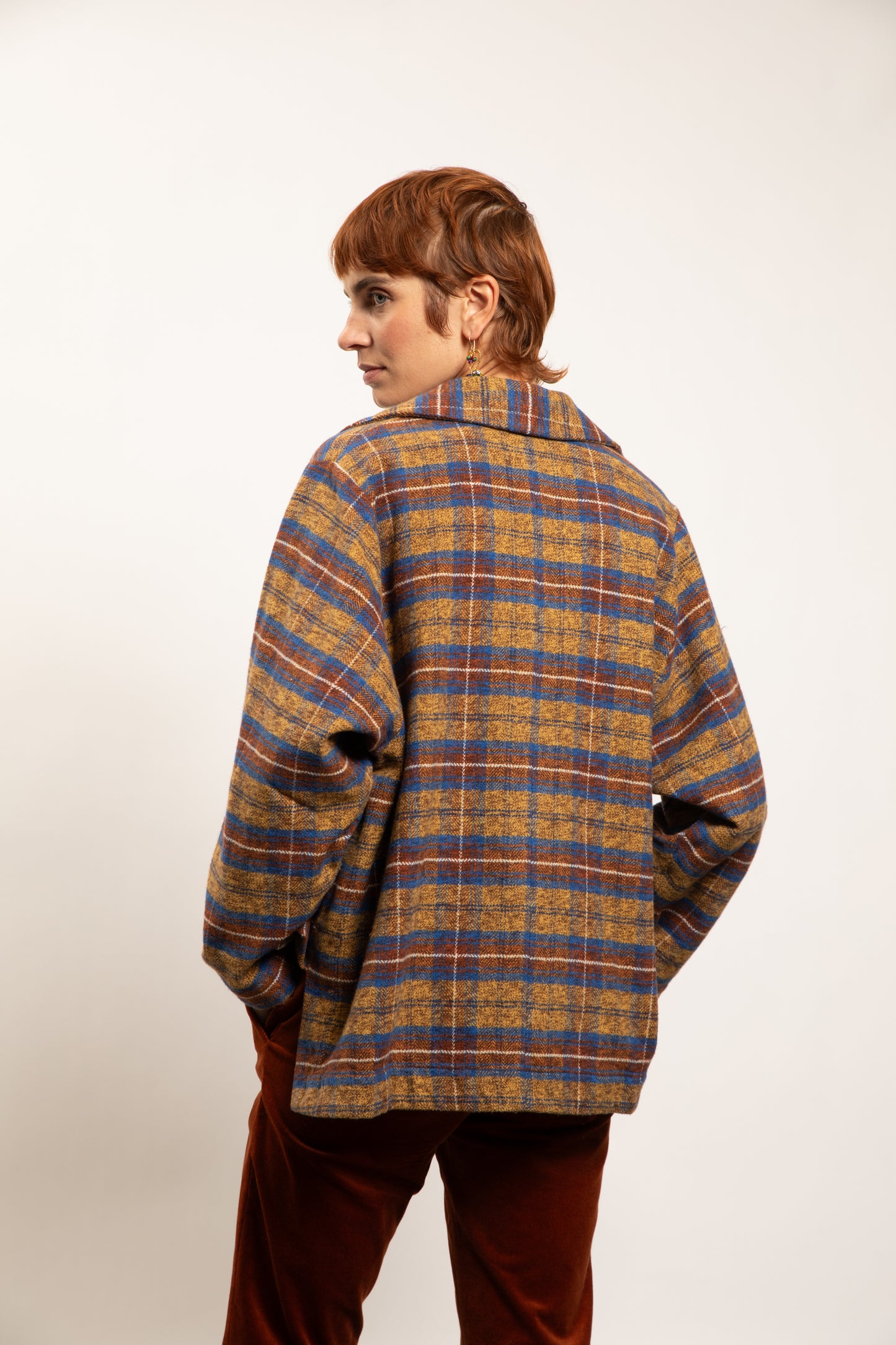 CHEMISE NANTUCKET PILOU SAFRAN