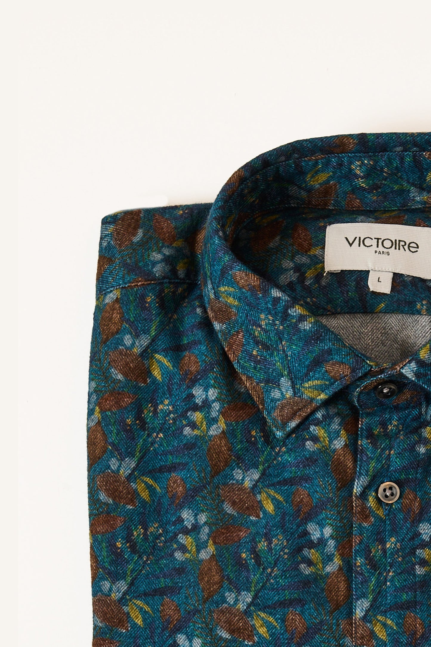 CHEMISE DROITE PILOU FLEURS