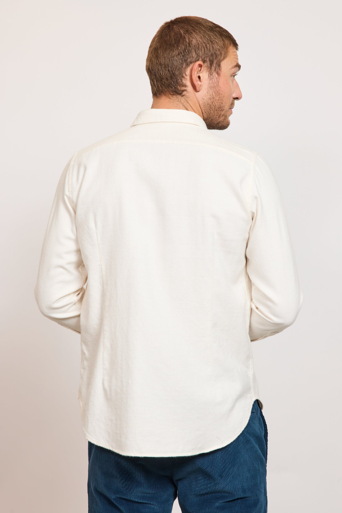 CHEMISE DROITE ÉCRUE