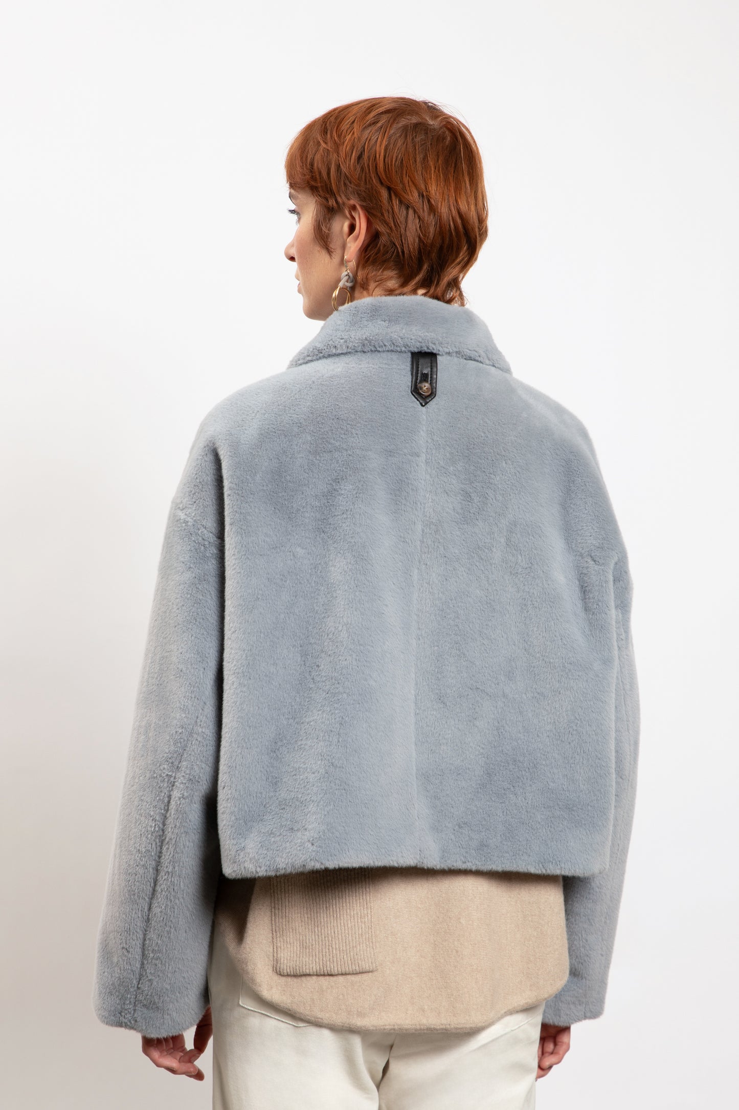 VESTE EN FAUSSE FOURRURE JEAN