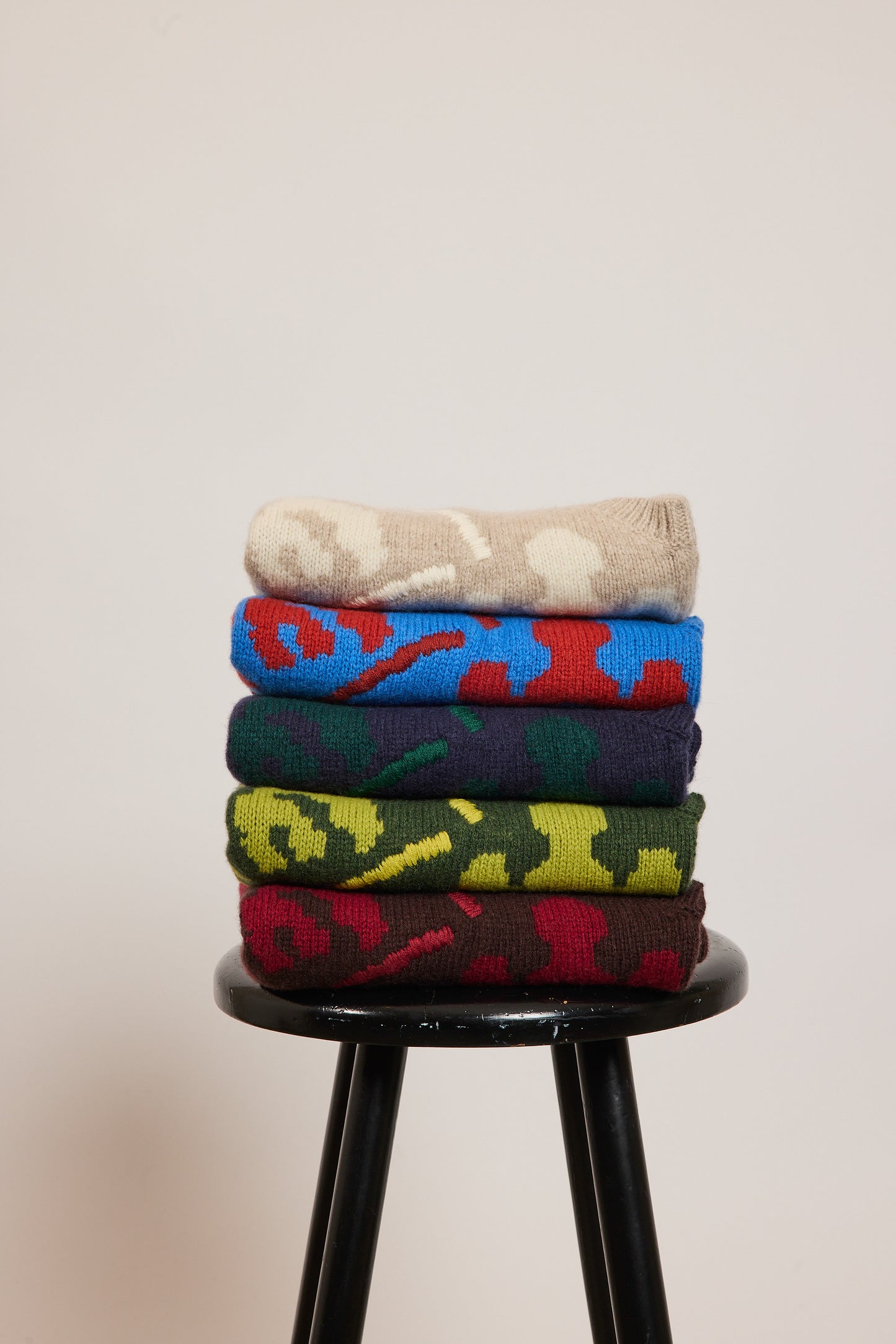 JACQUARD LAINE ET CACHEMIRE BEIGE