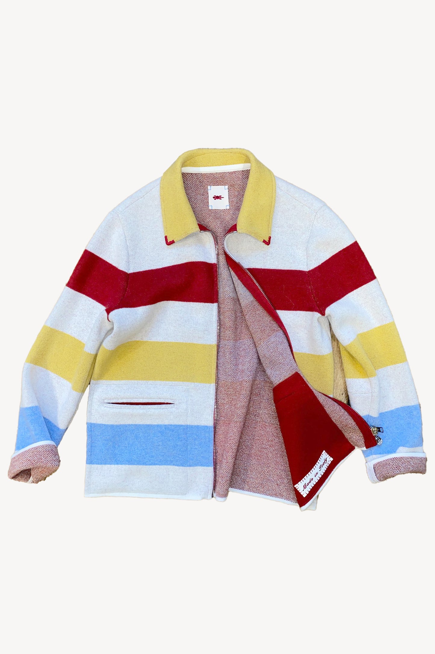 BLOUSON EN LAINE CRAIE