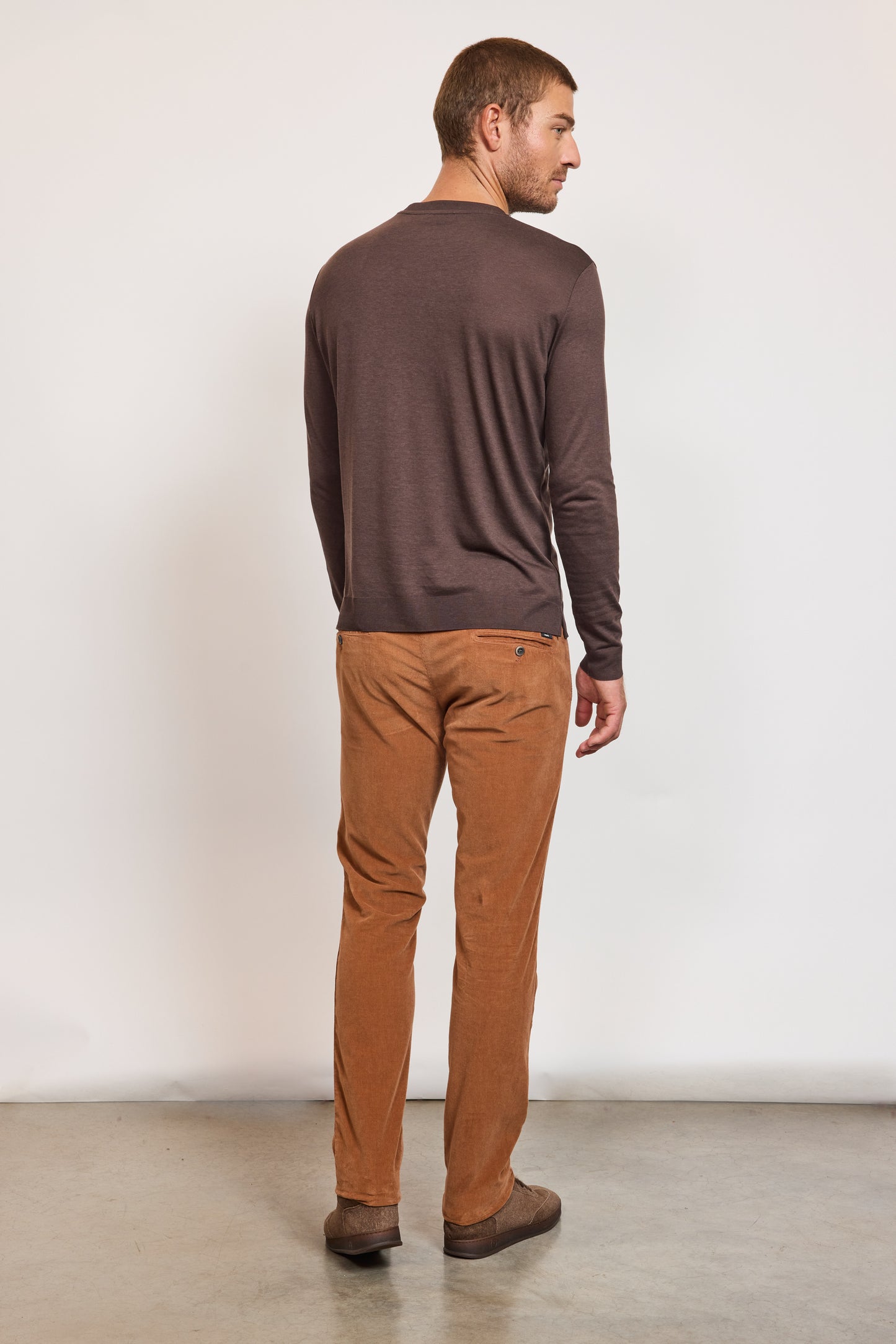PANTALON VELOURS AUBURN