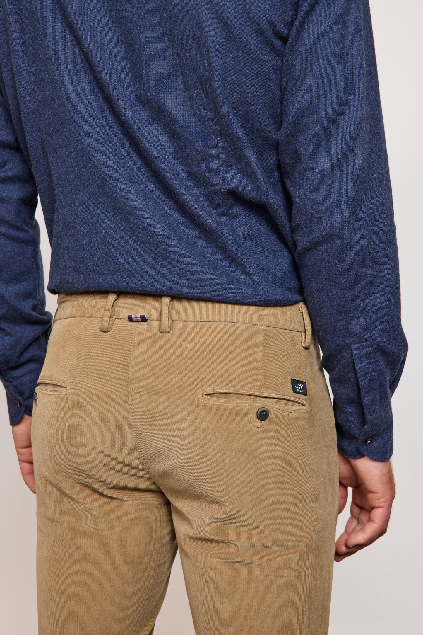 PANTALON VELOURS CAMEL