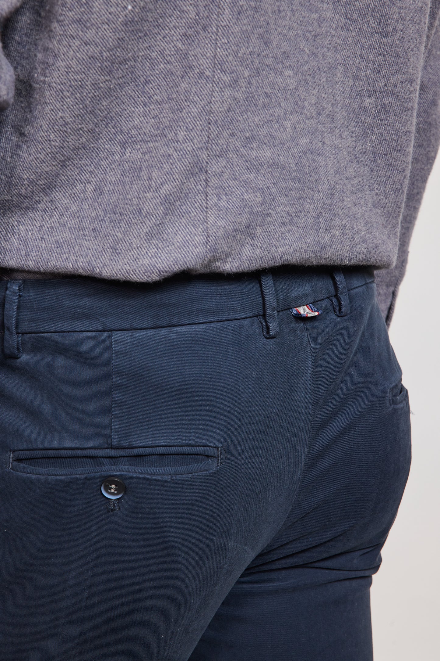 PANTALON GABARDINE MODAL MARINE