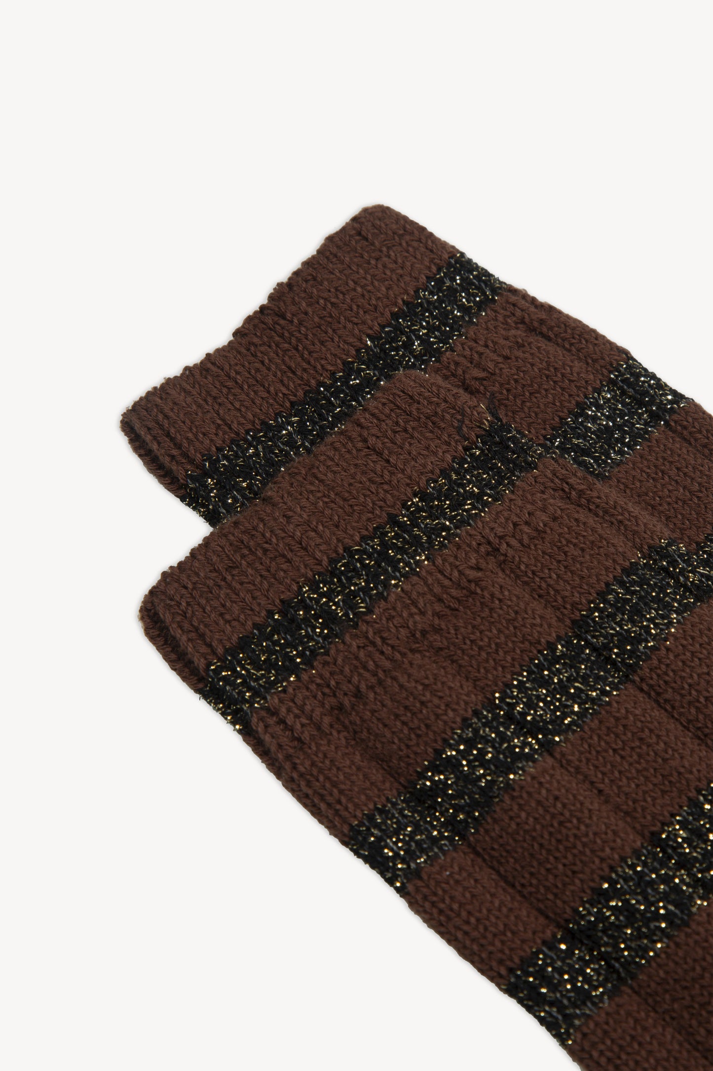 CHAUSSETTES À RAYURES CHOCO