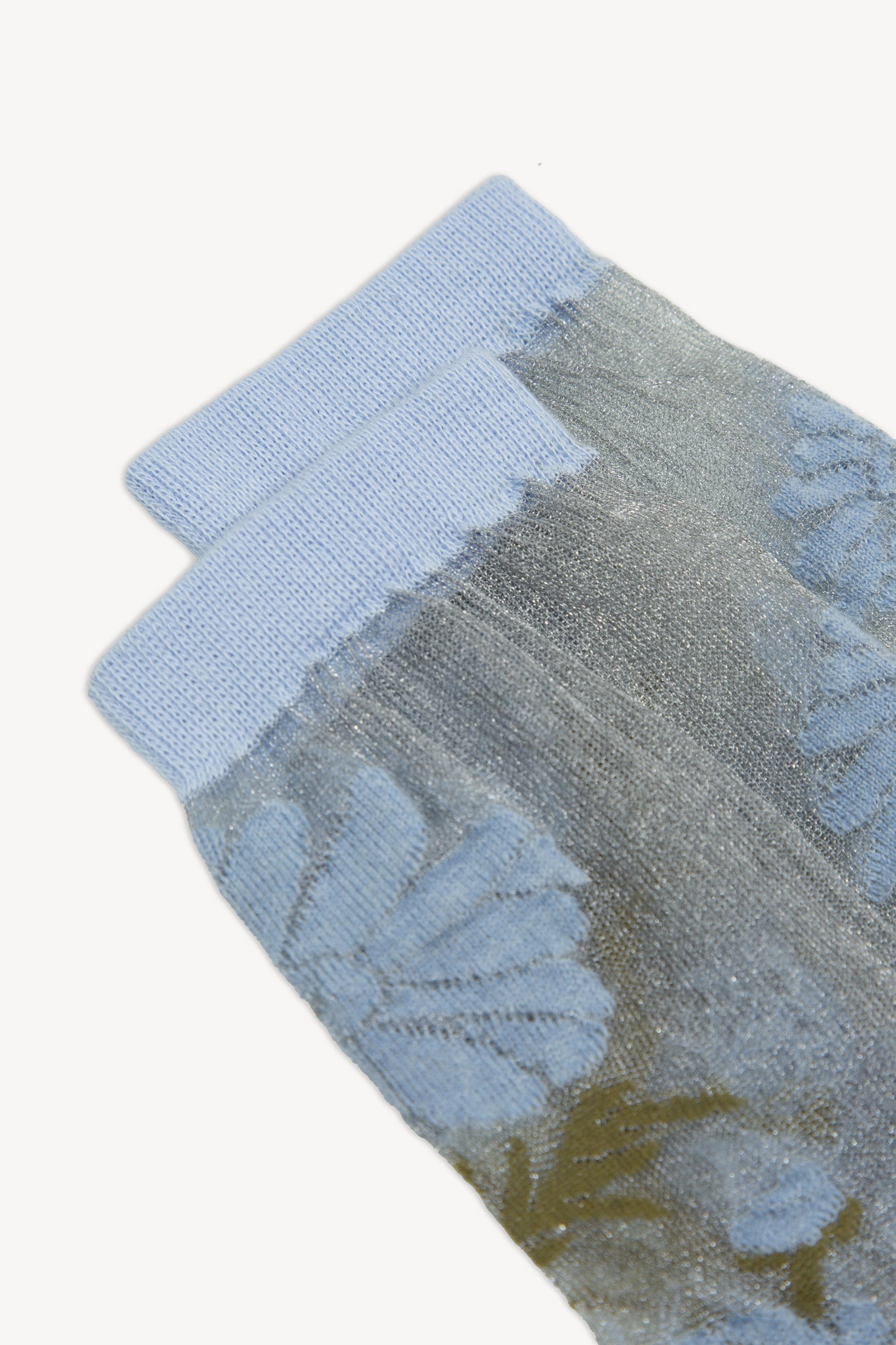 CHAUSSETTES EN RÉSILLE CIEL