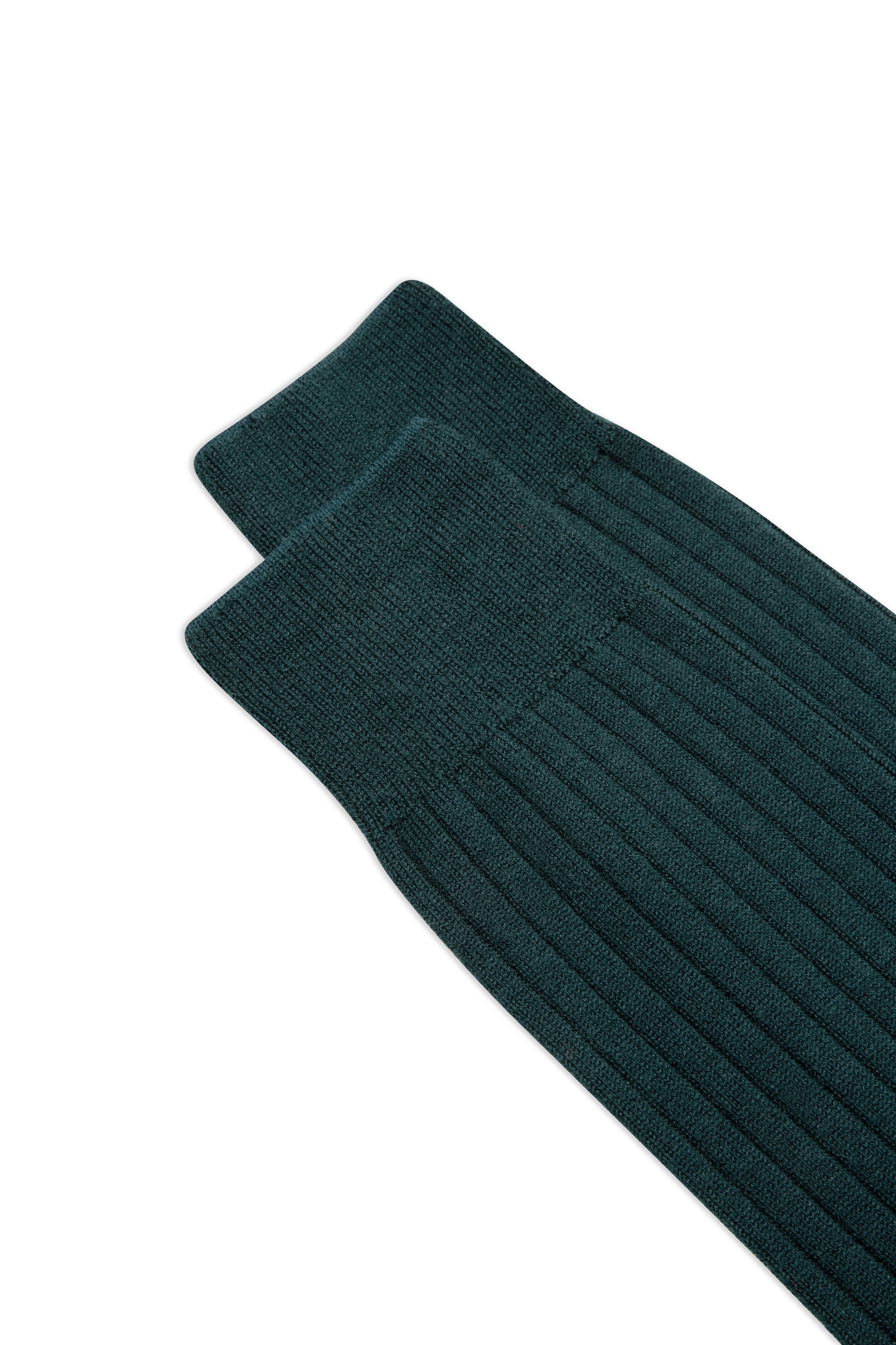 CHAUSSETTES COURTES EN LAINE VERTES