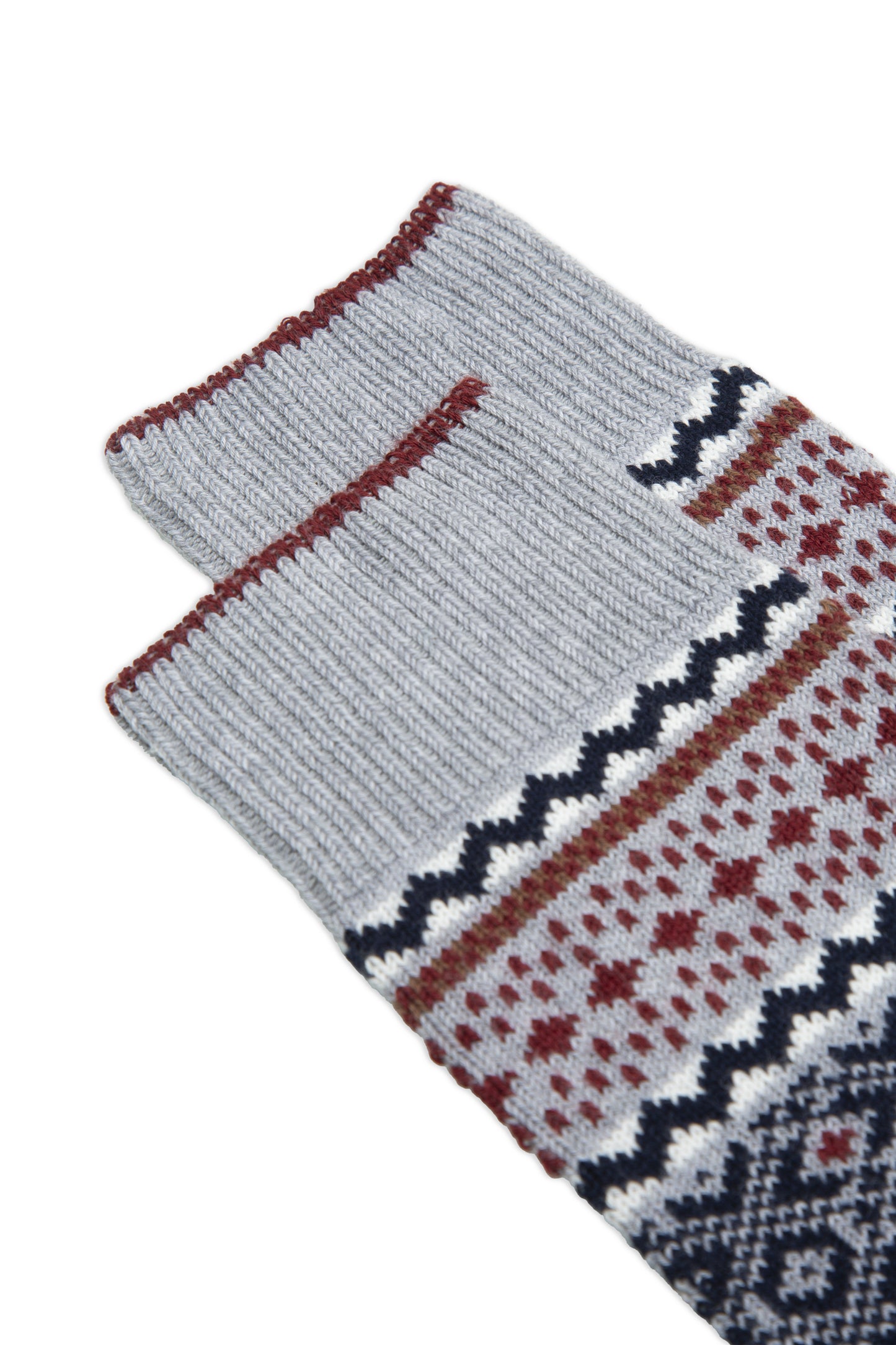 CHAUSSETTES NAVAJO GRIS