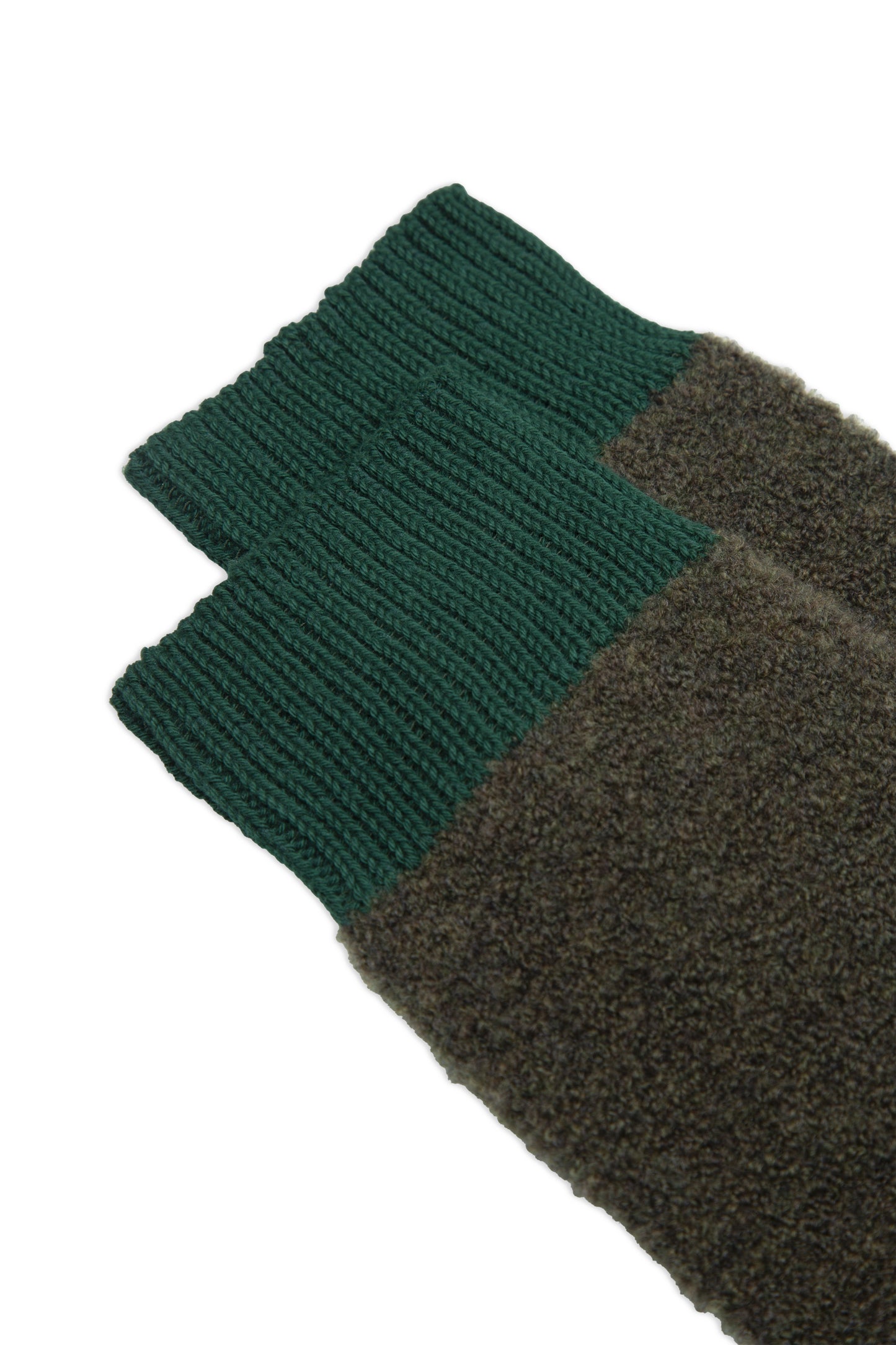 CHAUSSETTES BOUCLETTES KAKI