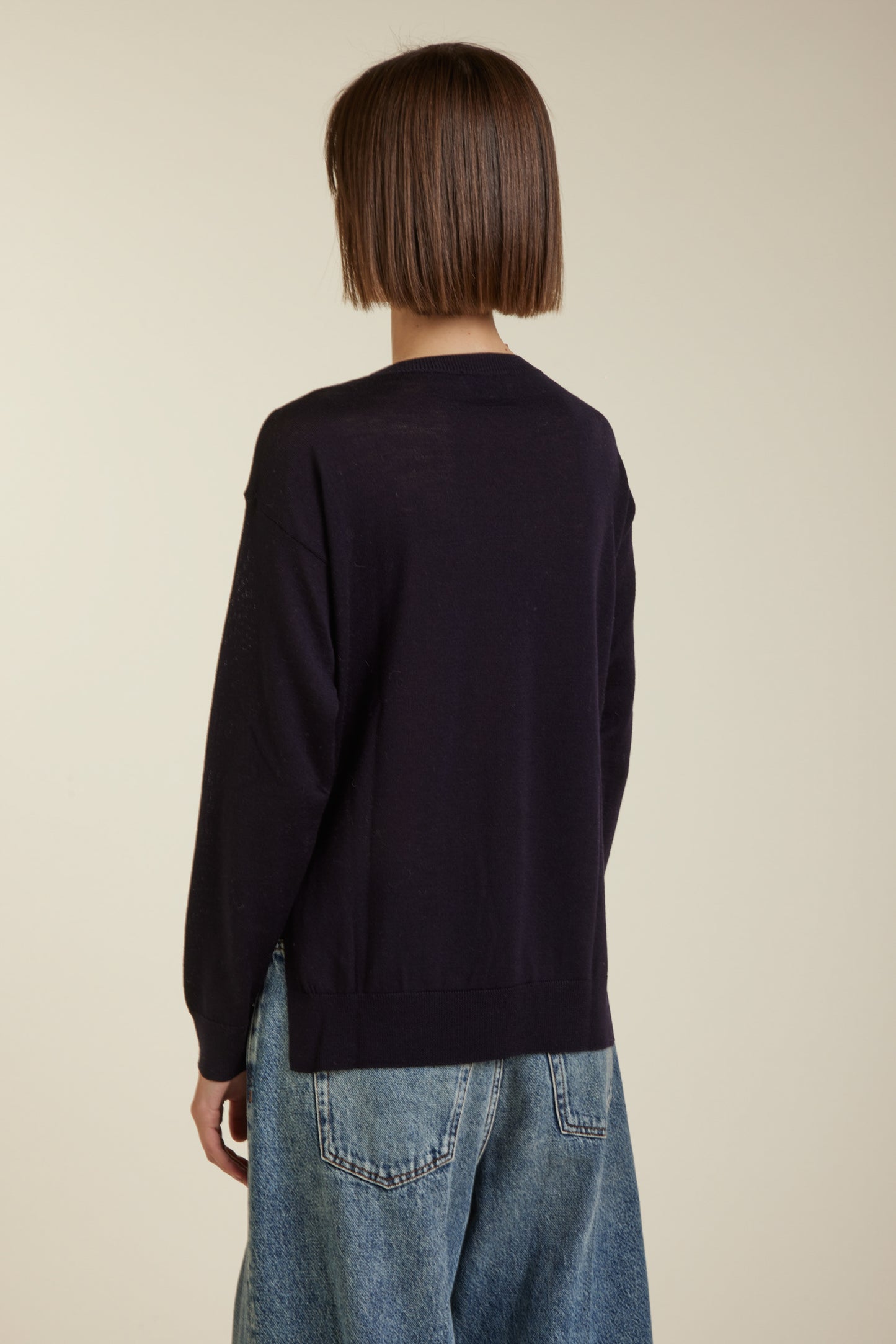 PULL O EN MÉRINOS MARINE