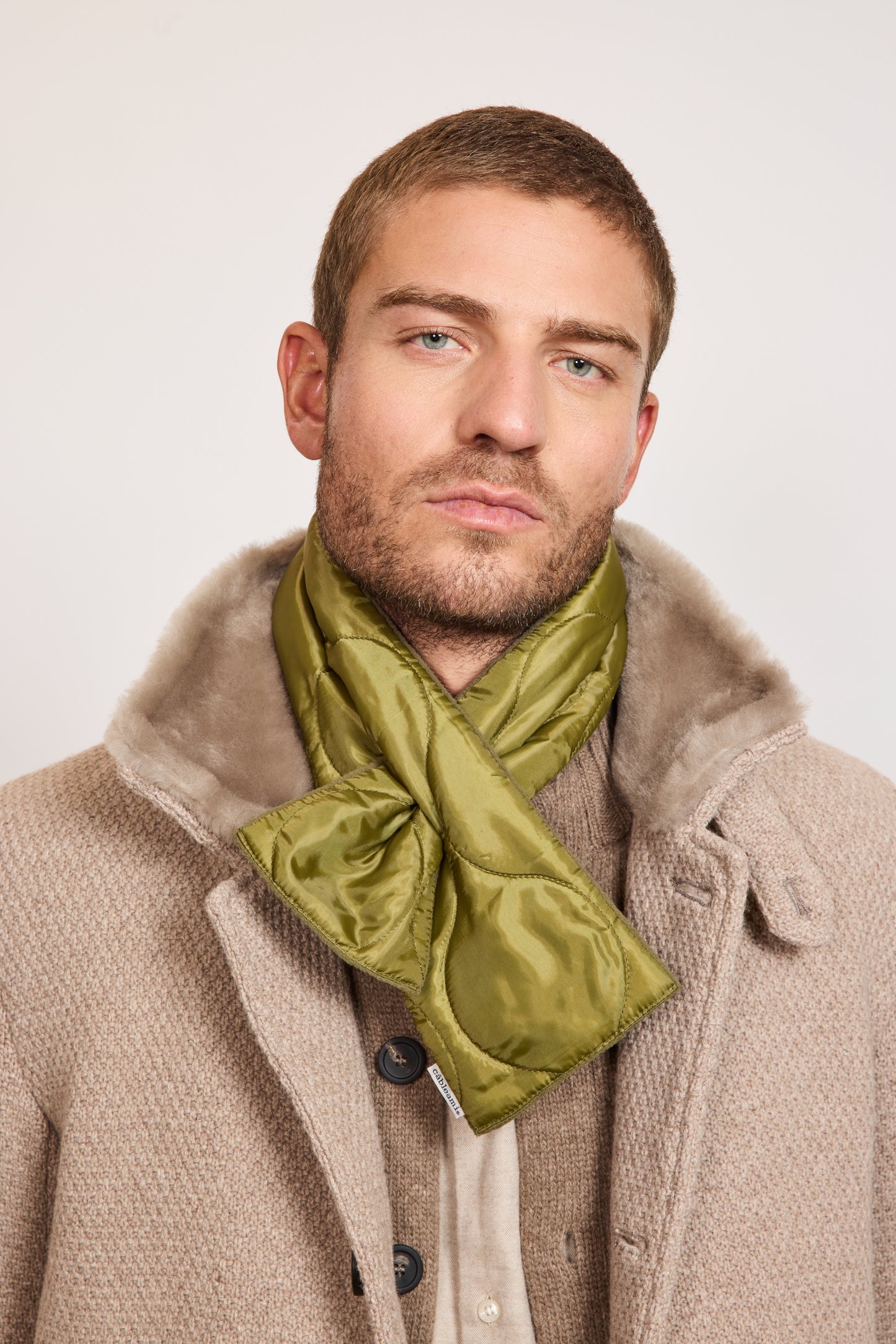 ECHARPE DOUDOUNE OLIVE