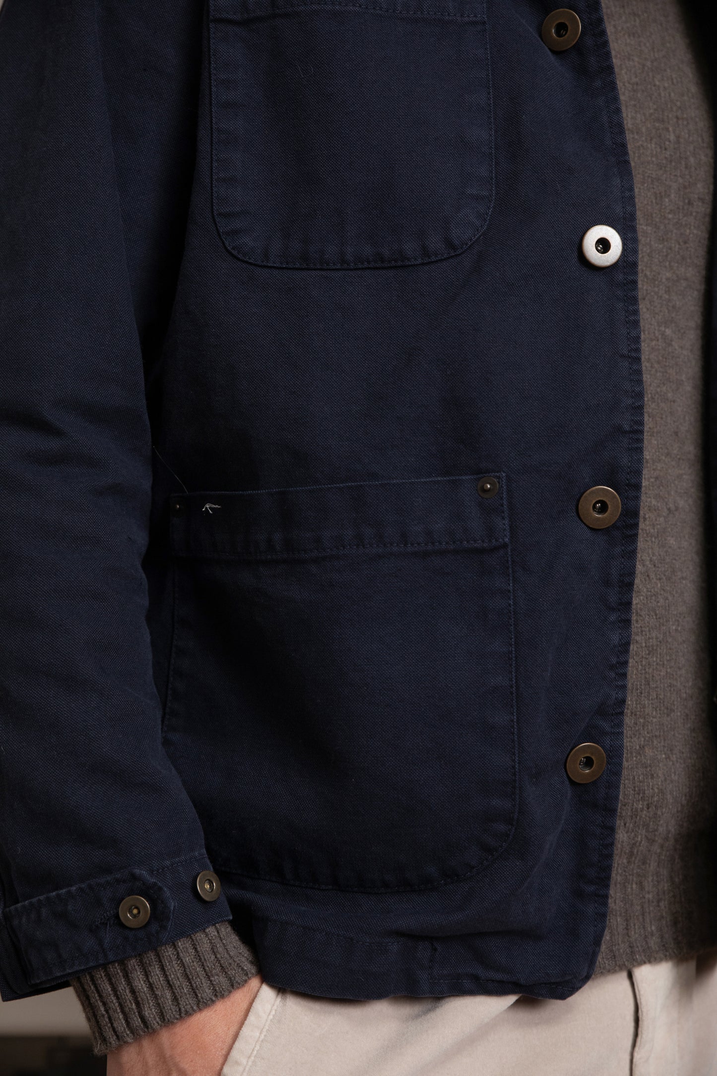 BLOUSON GABARDINE MARINE