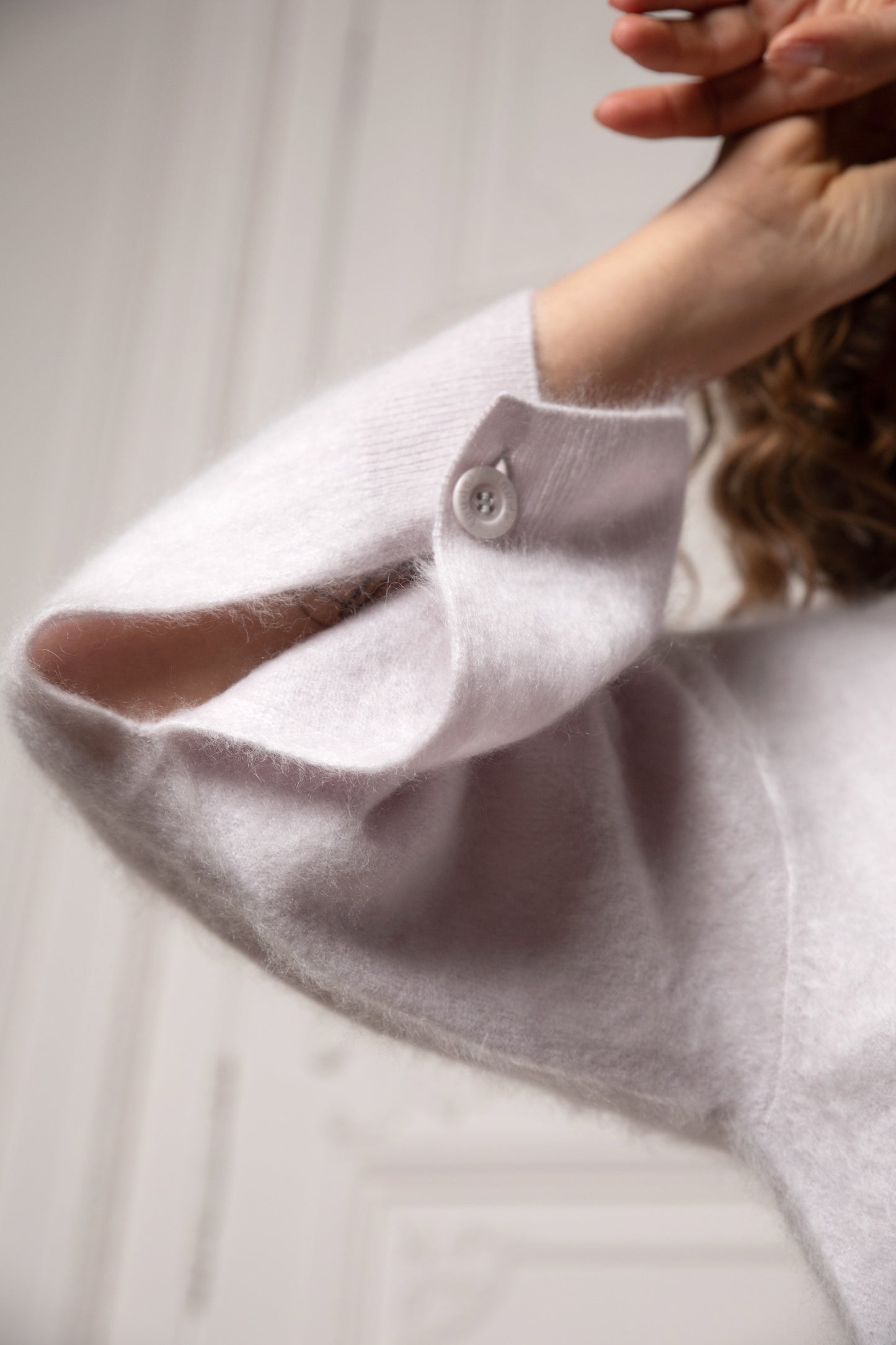 GRAND CARDIGAN EN CACHEMIRE ÉCRU