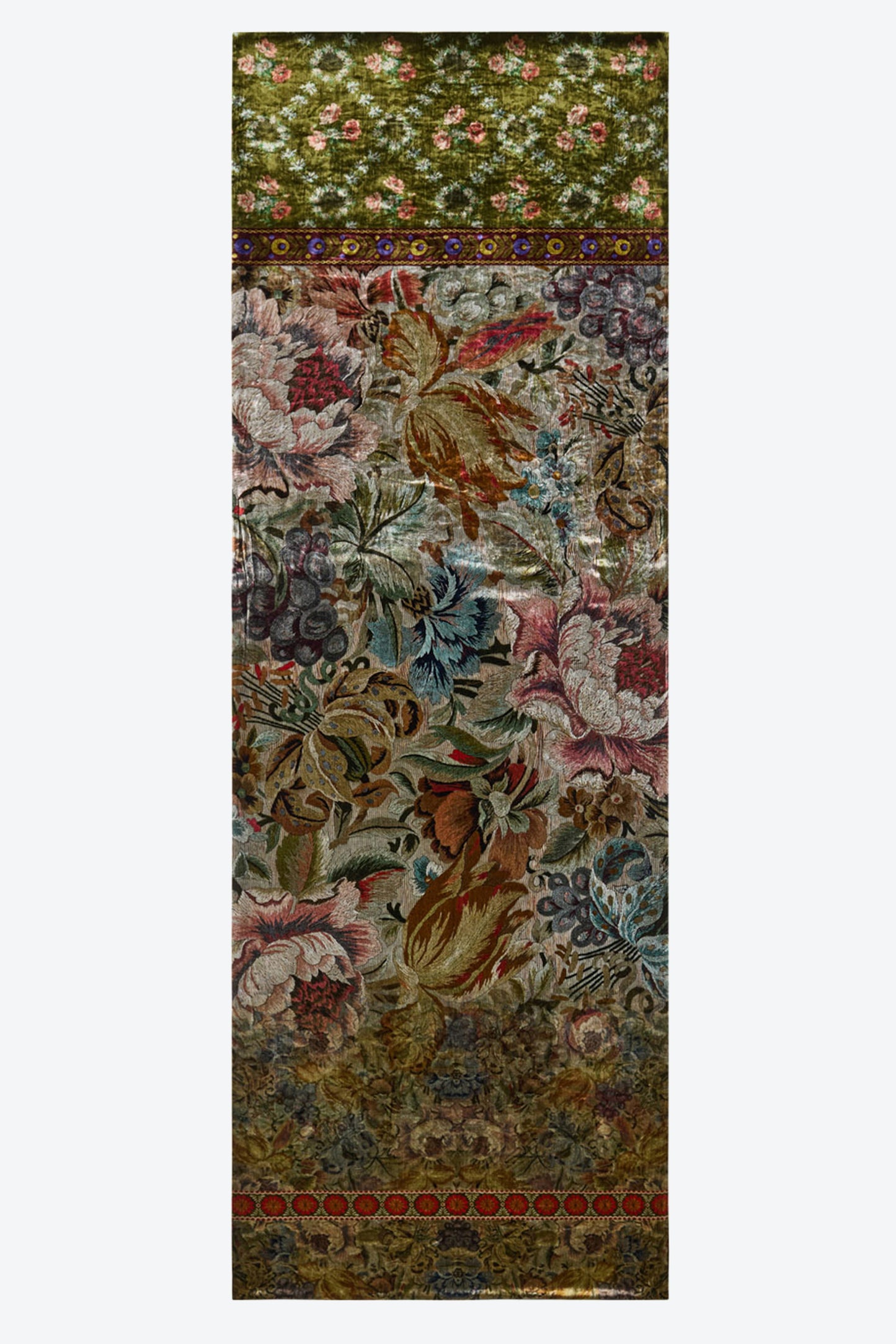 ECHARPE BI-MATIÈRE MARINE