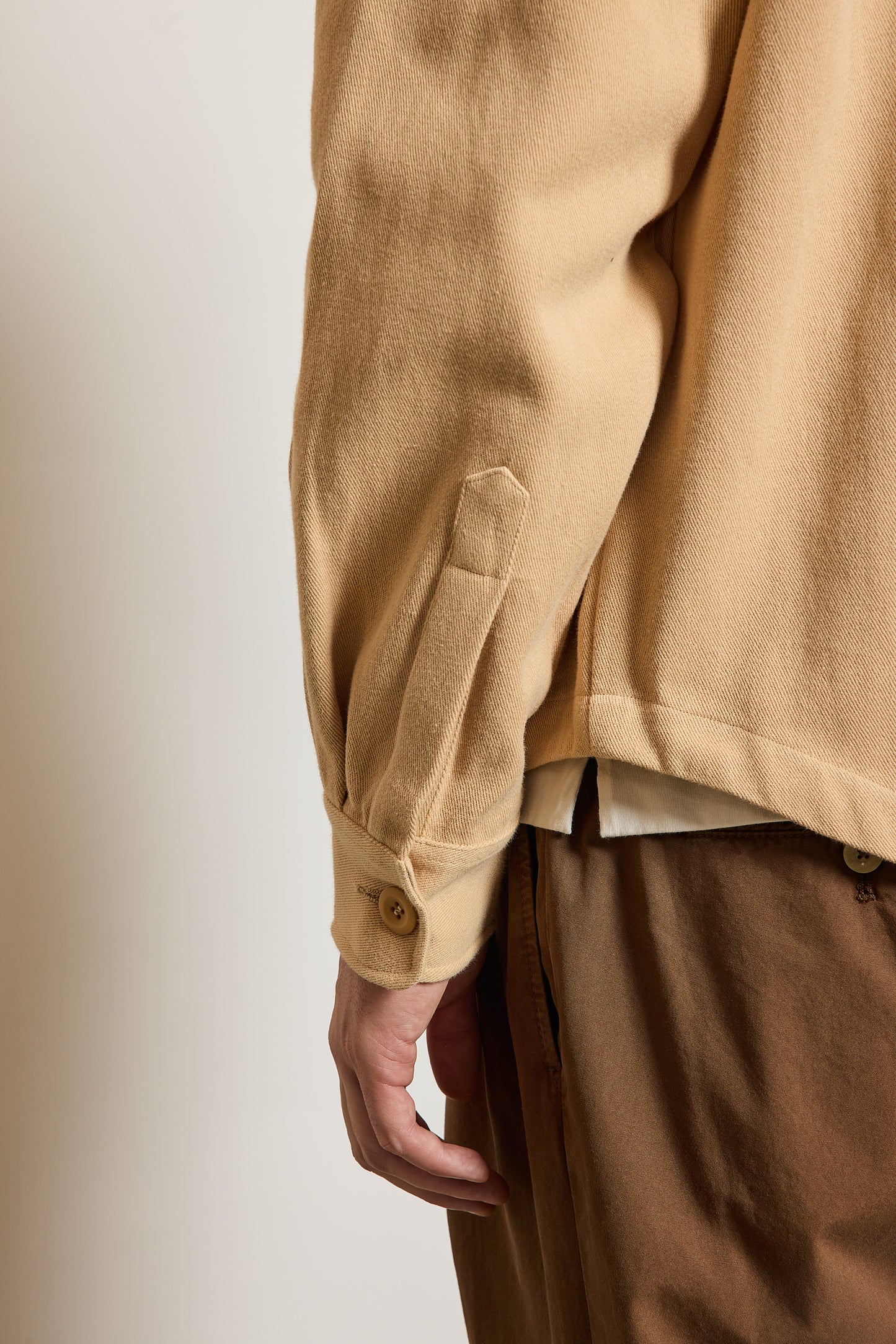 DRILL OVERSHIRT BEIGE