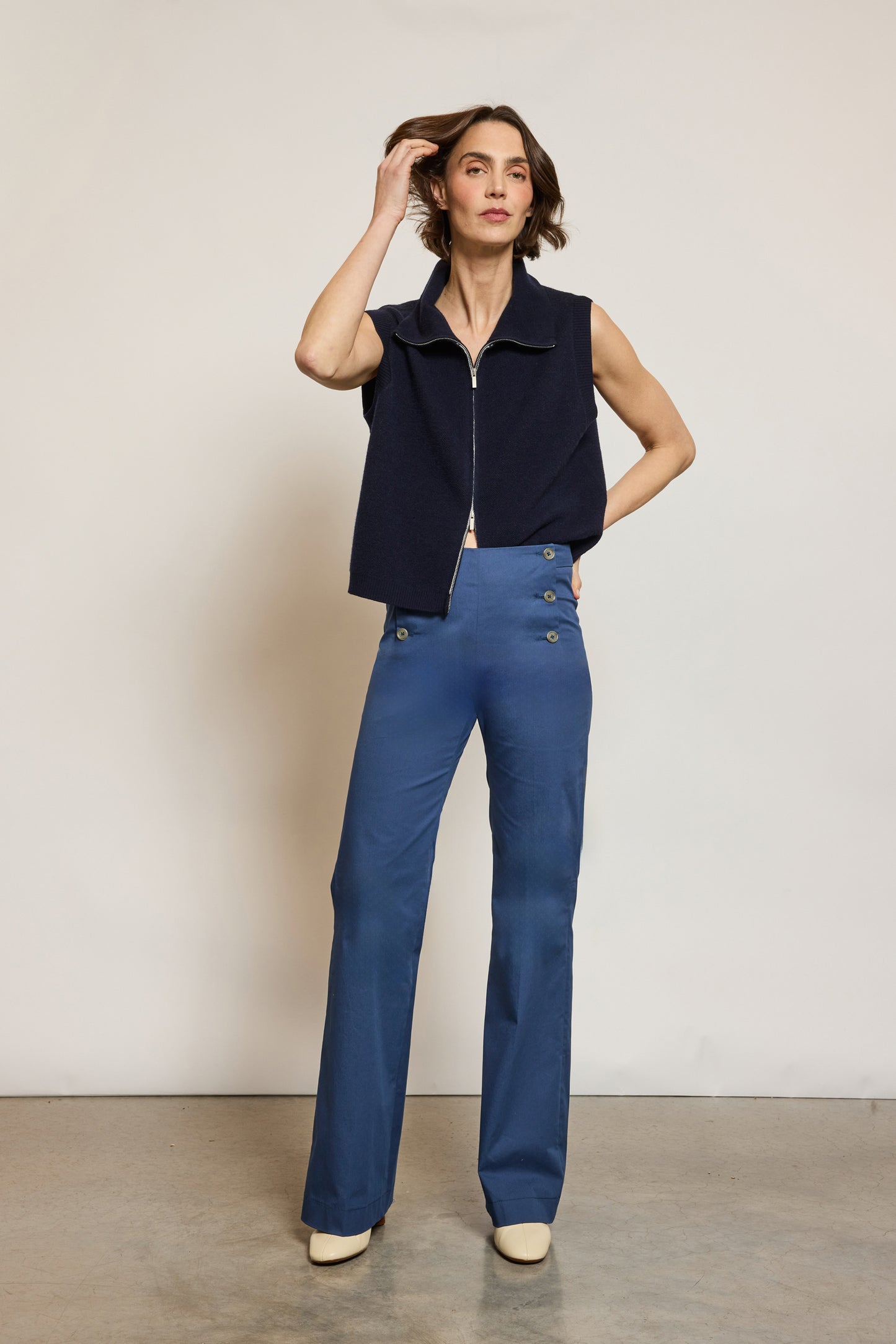 PANTALON À PONT ACIER