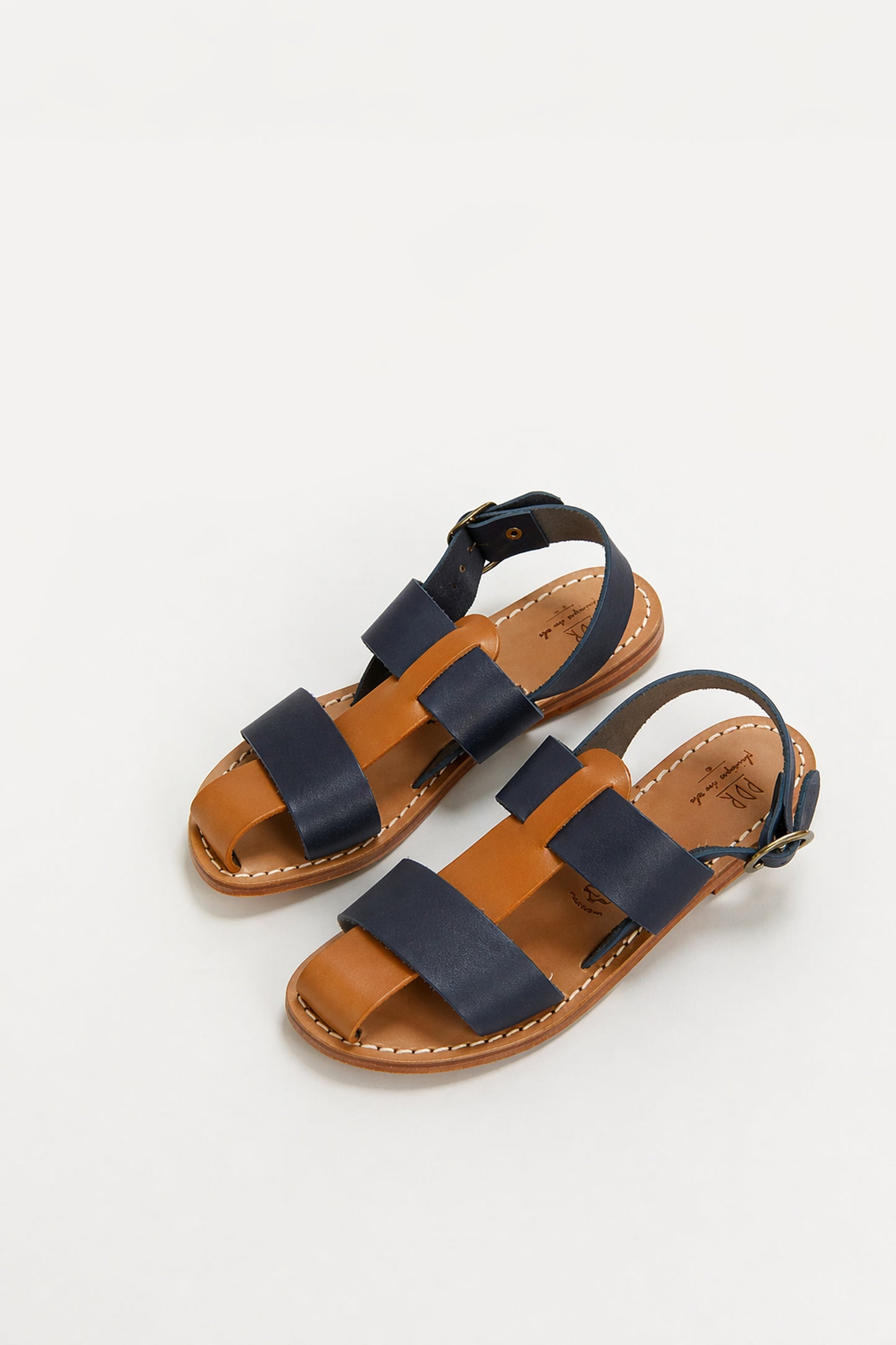 TWO-COLOURED FLIP-FLOPS NAVY