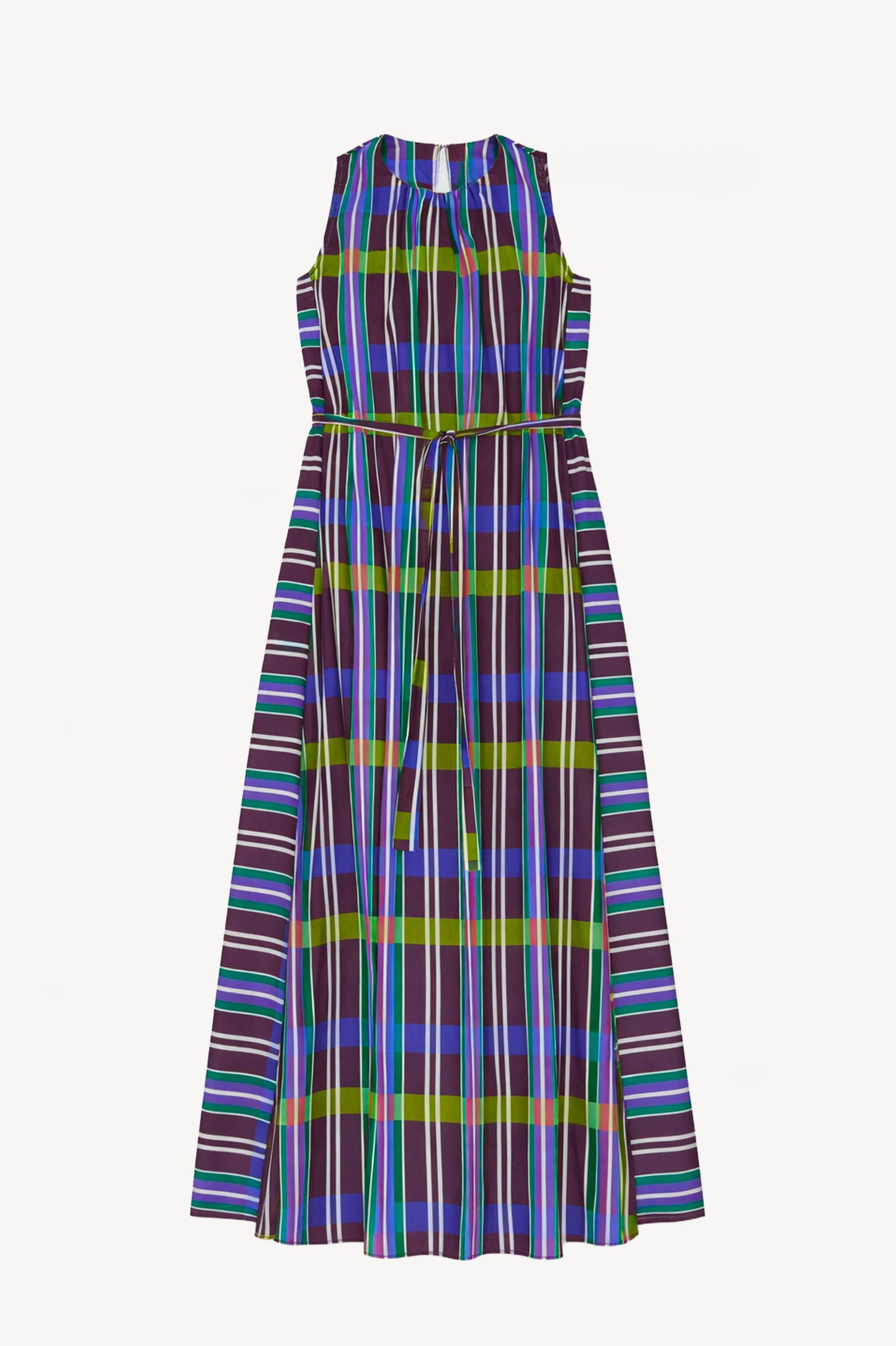 ROBE TARTAN CHOCOLAT