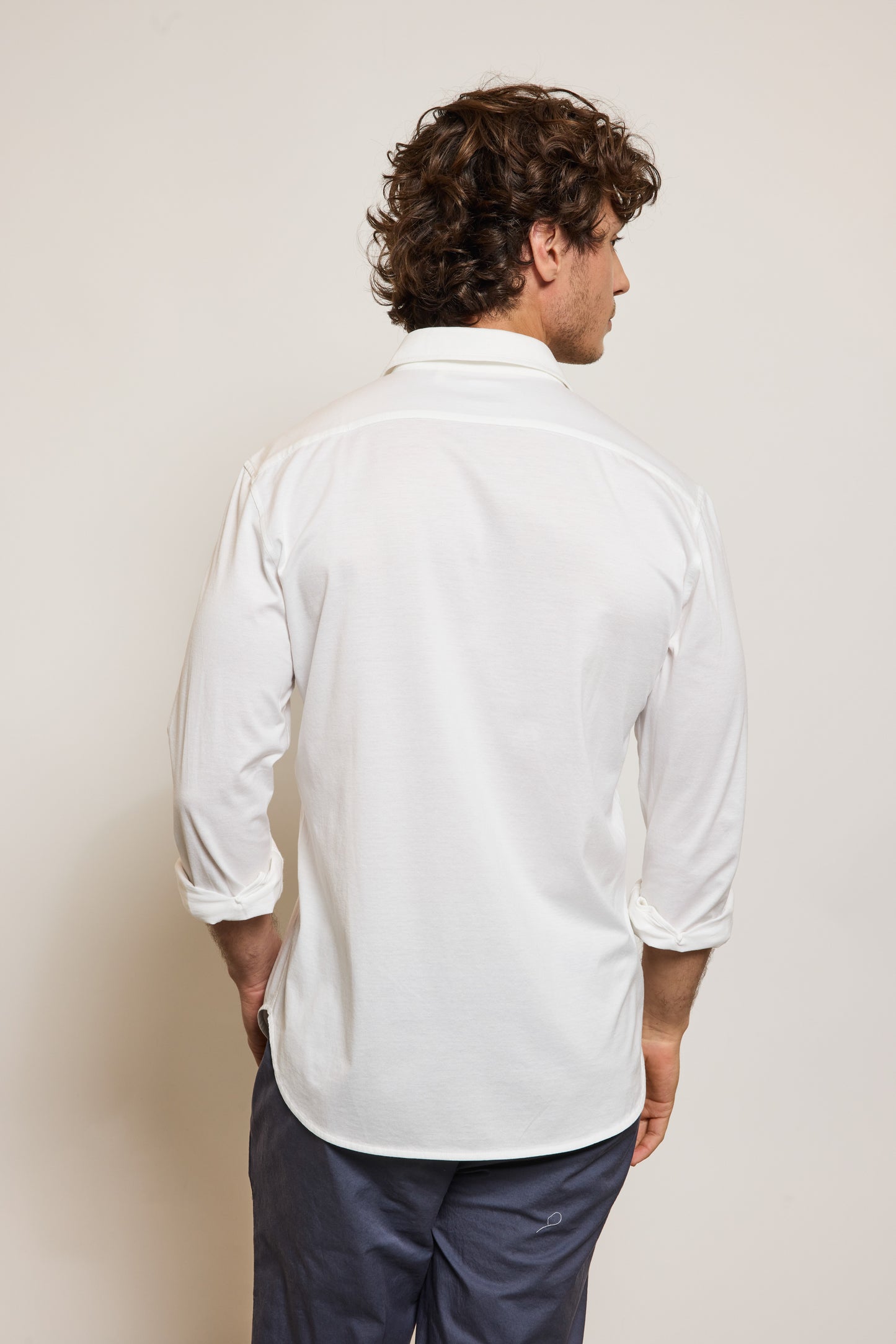 CHEMISE JERSEY BLANCHE