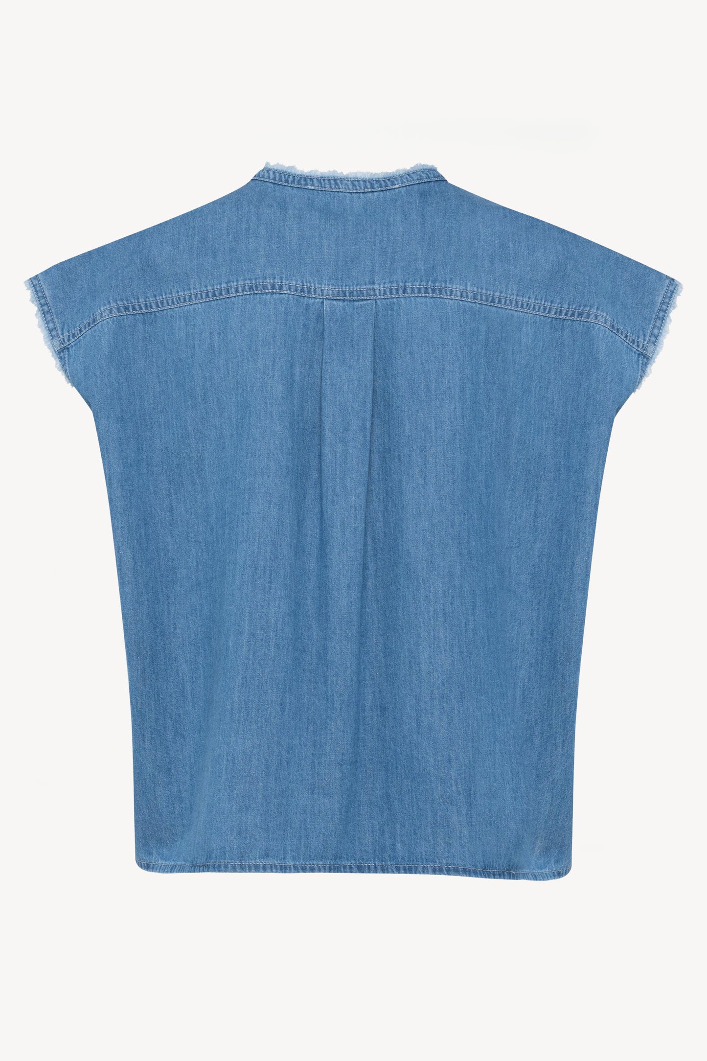 CHEMISE EN JEAN BLEUE