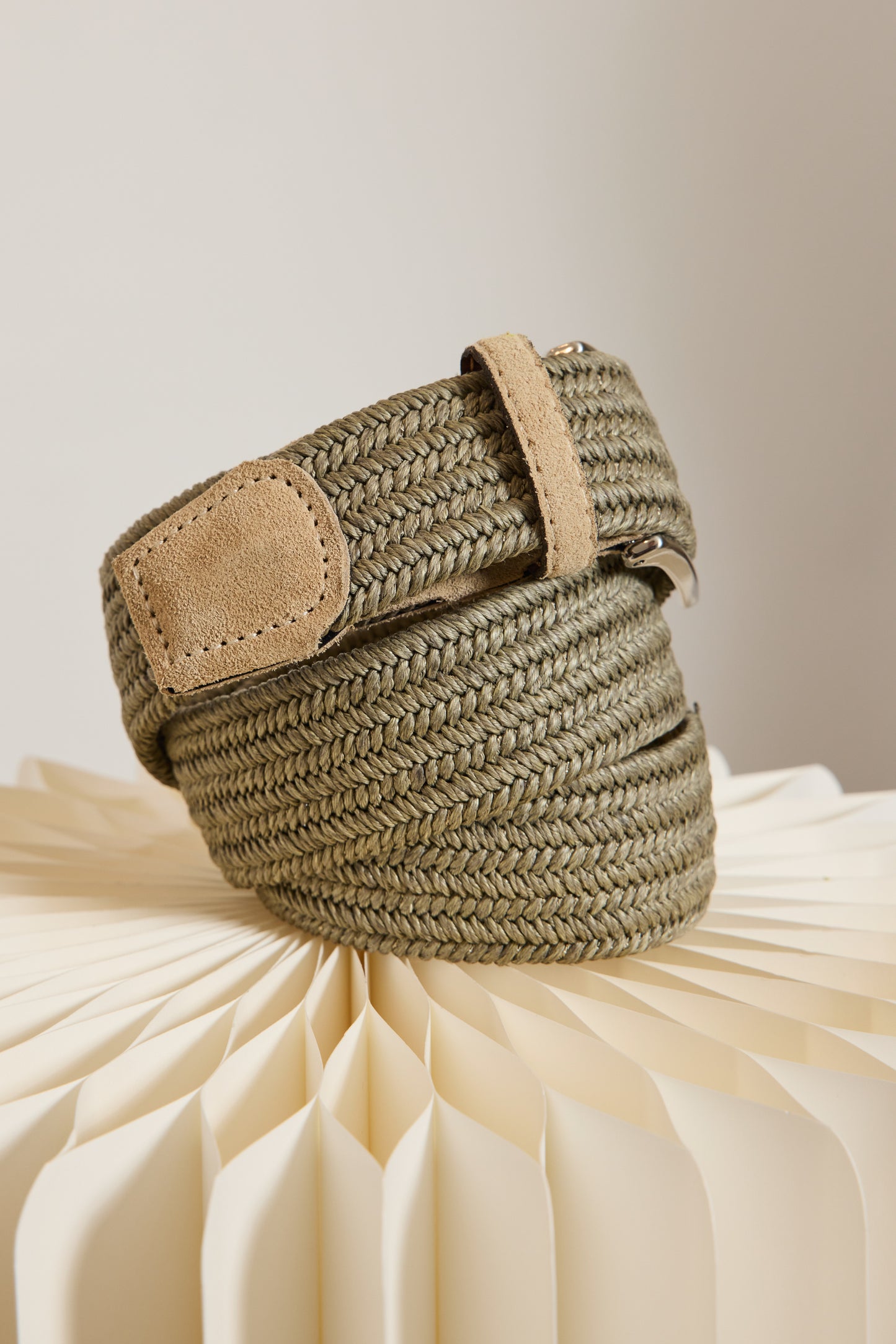 CEINTURE EN LIN SAUGE