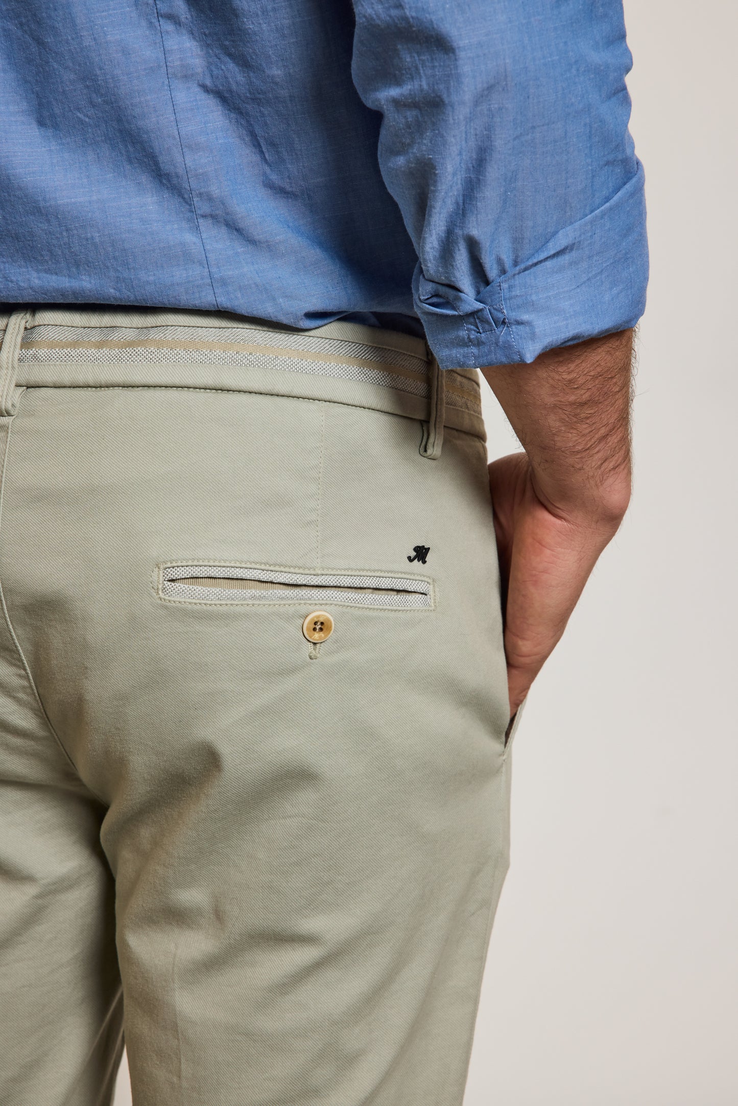 PANTALON GANSÉ MASTIC