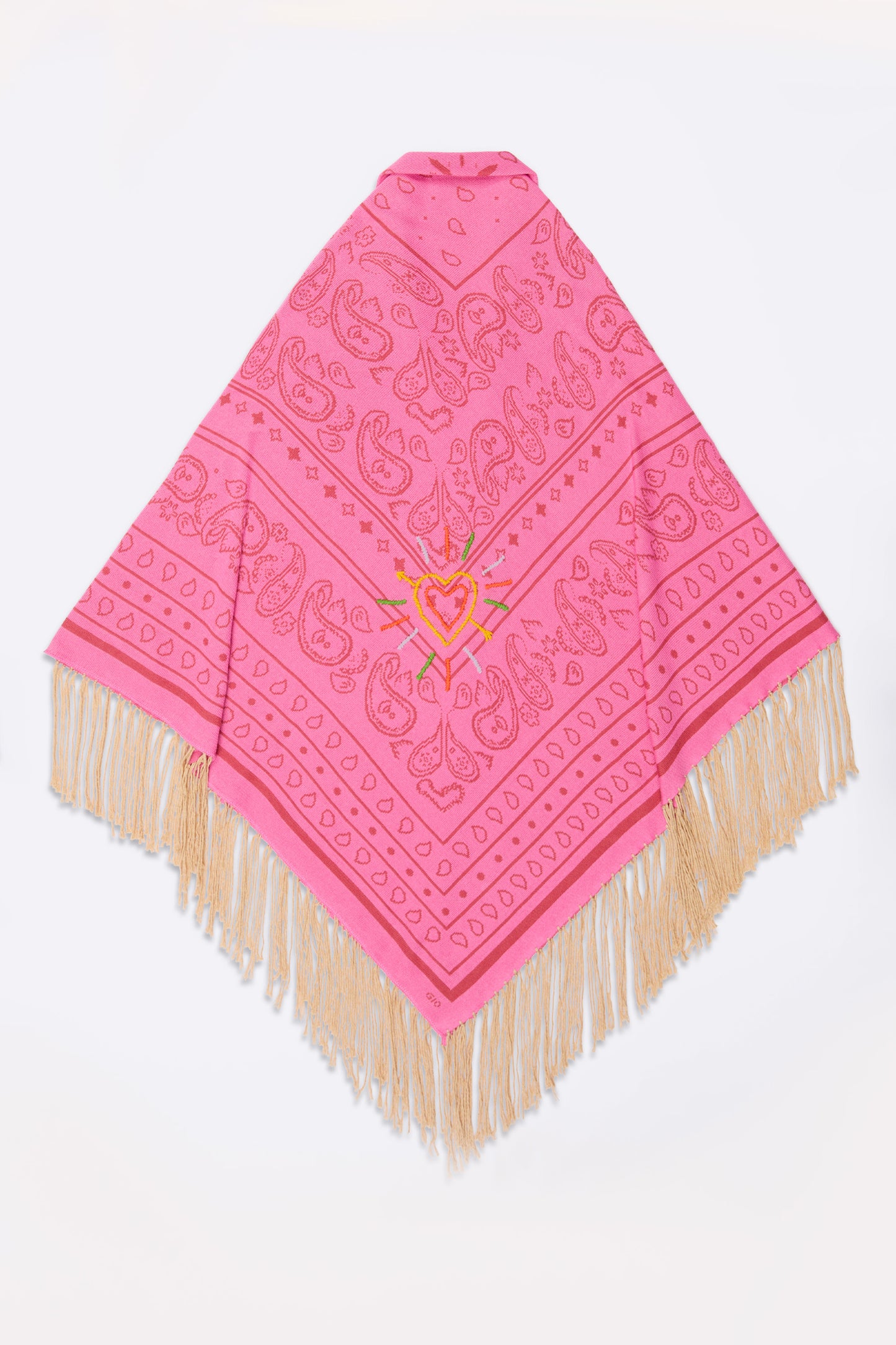 CHÂLE BANDANA ROSE