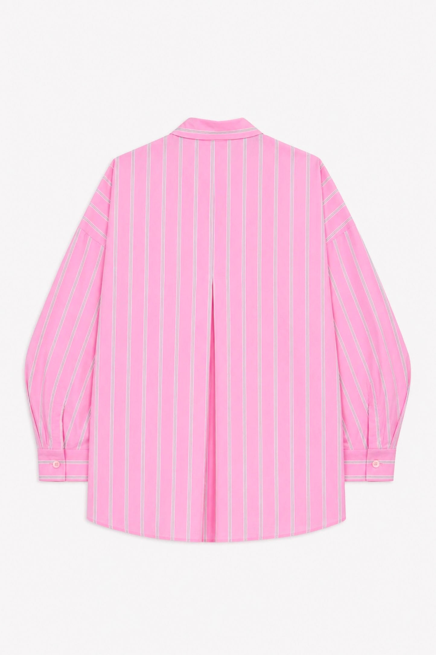CHEMISE RAYÉE ROSE