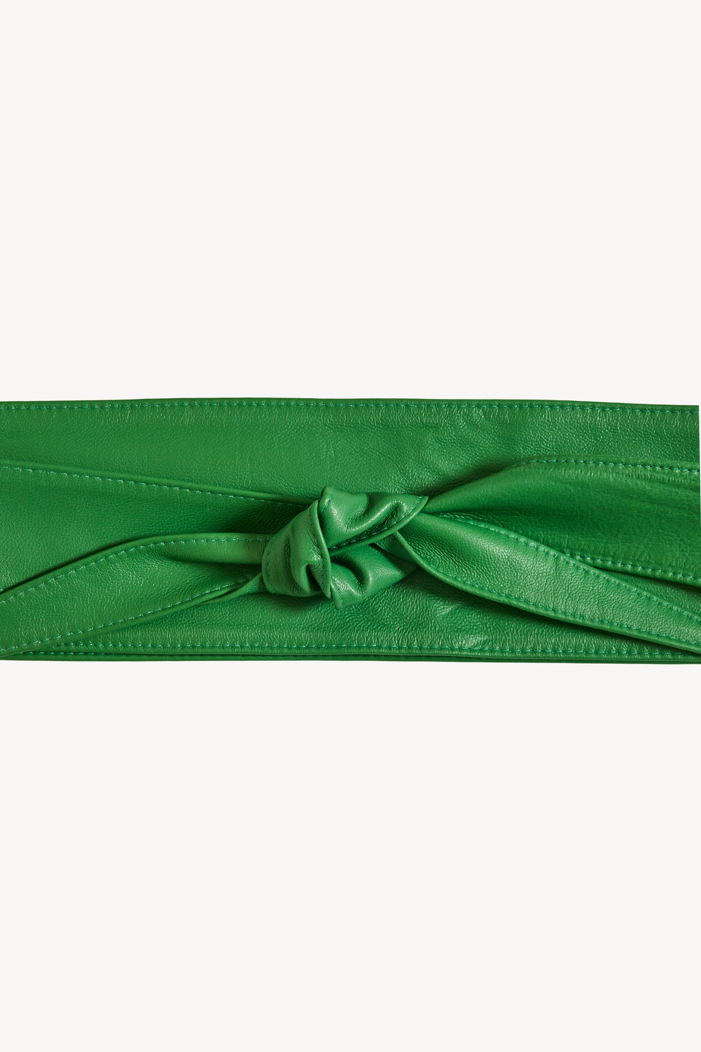 CEINTURE EN CUIR VERT