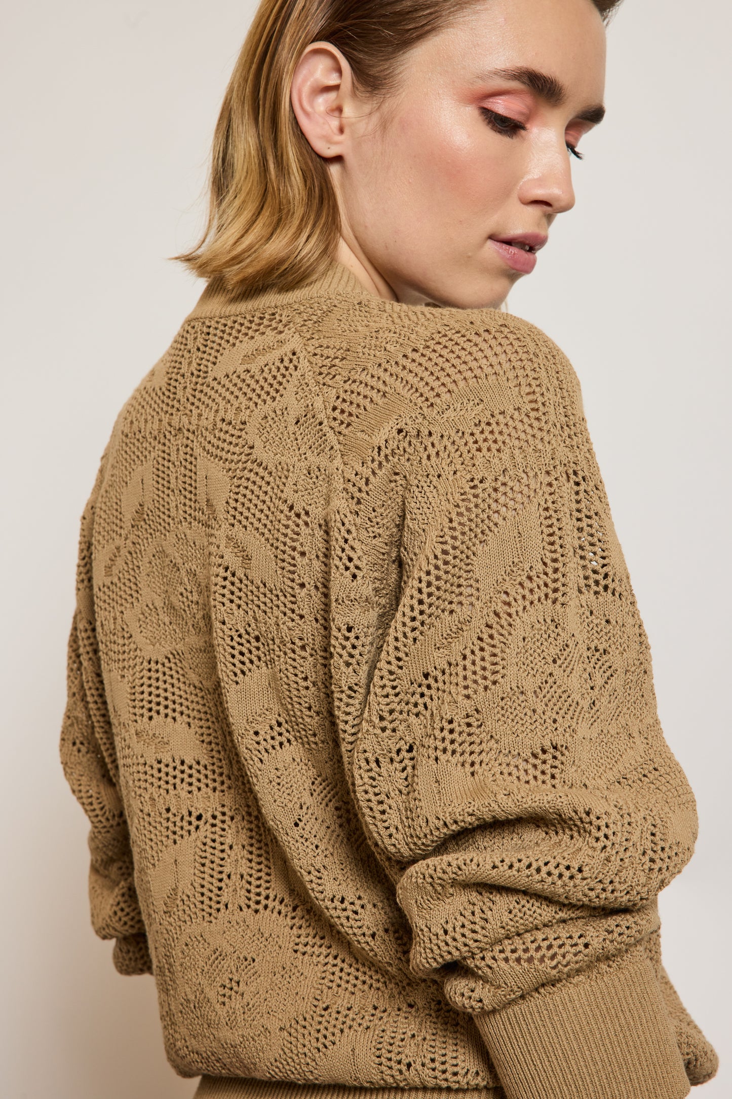 TEDDY EN CROCHET KAKI