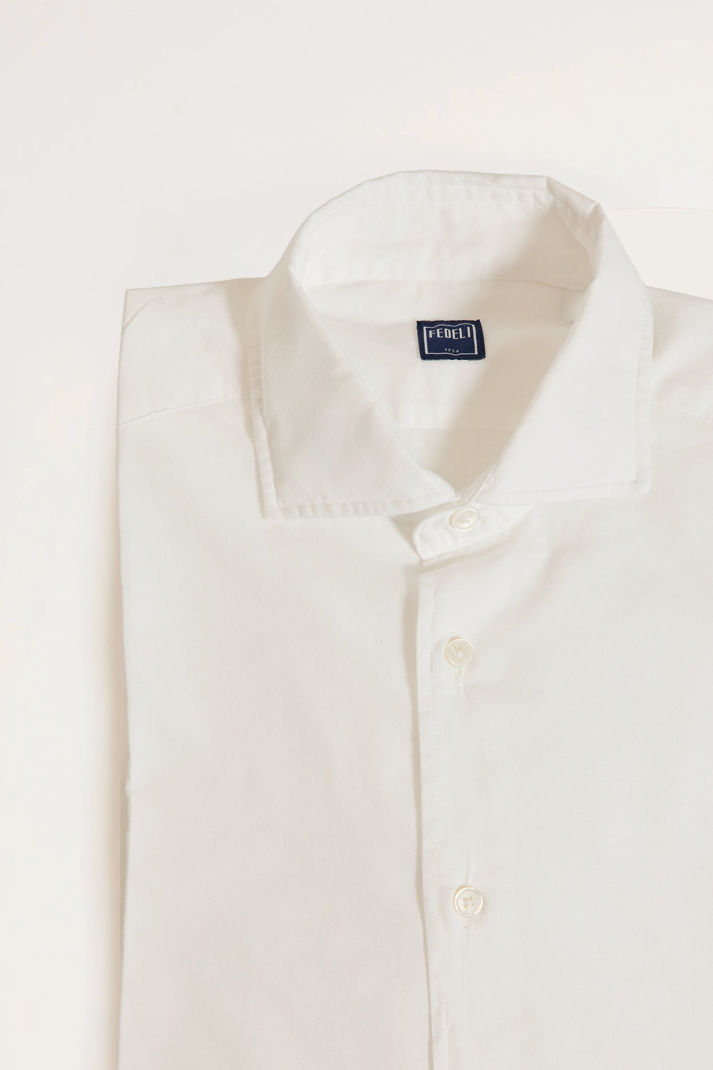 CHEMISE EN VOILE DE COTON BLANCHE