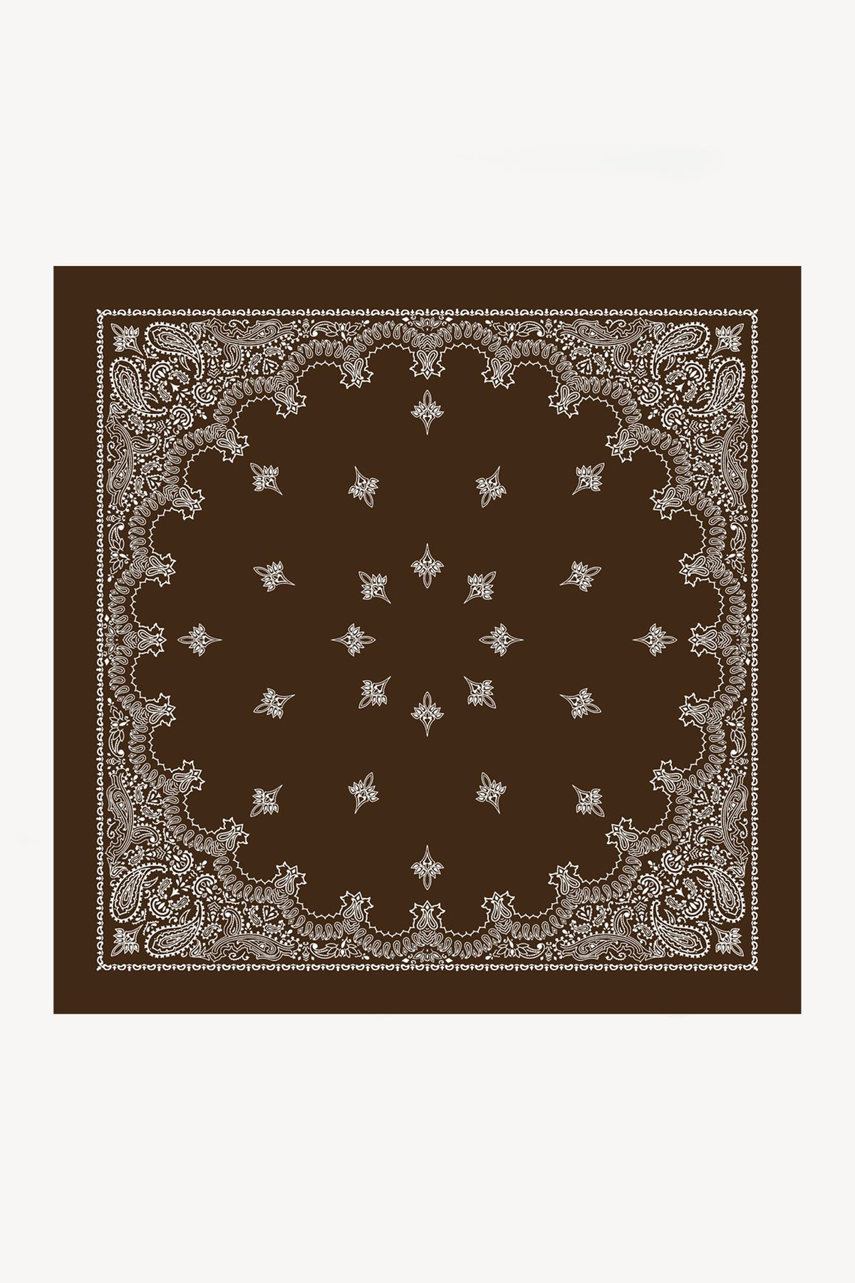 WOOL BANDANA CHOCOLATE