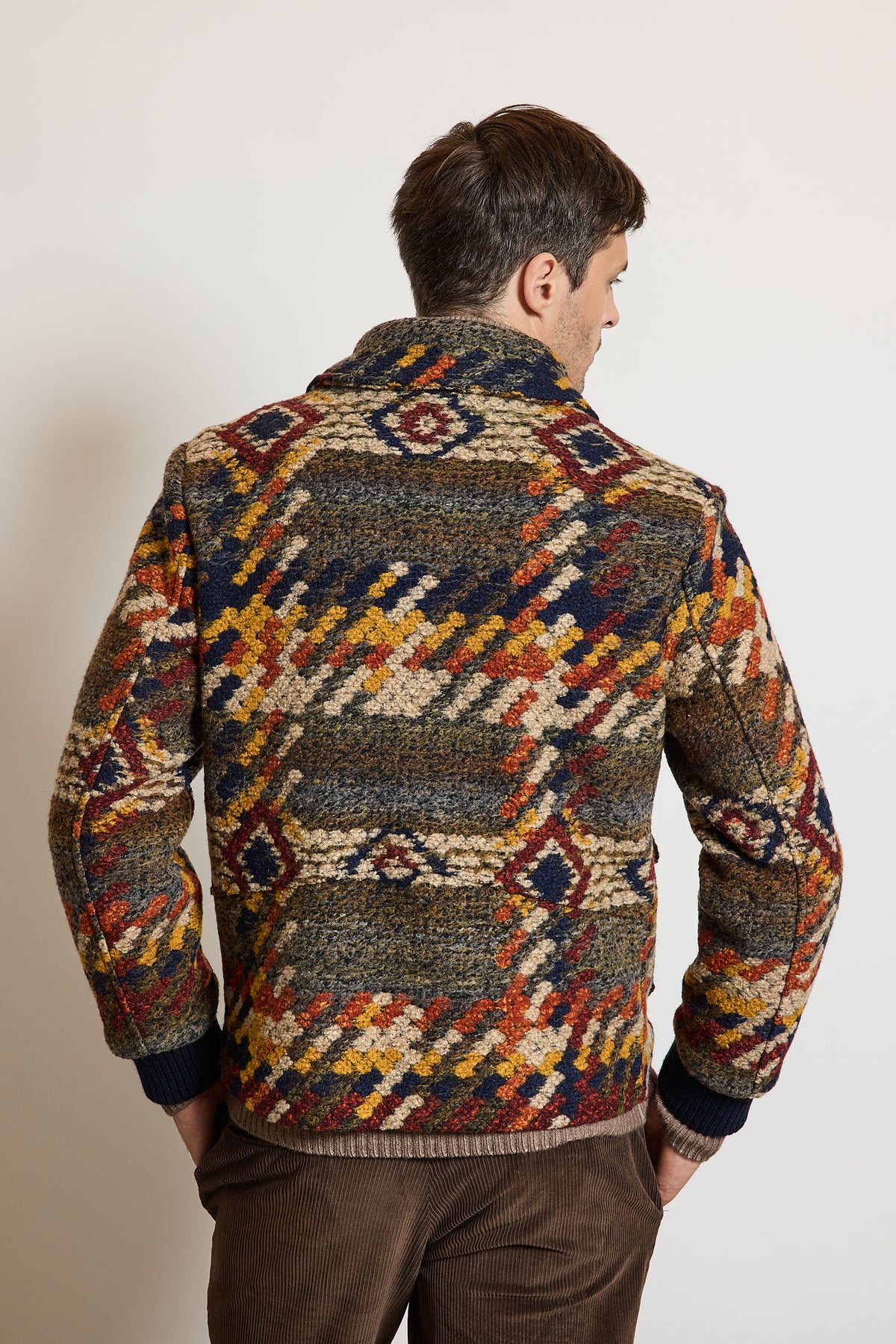 BLOUSON NAVAJO MULTICOLORE