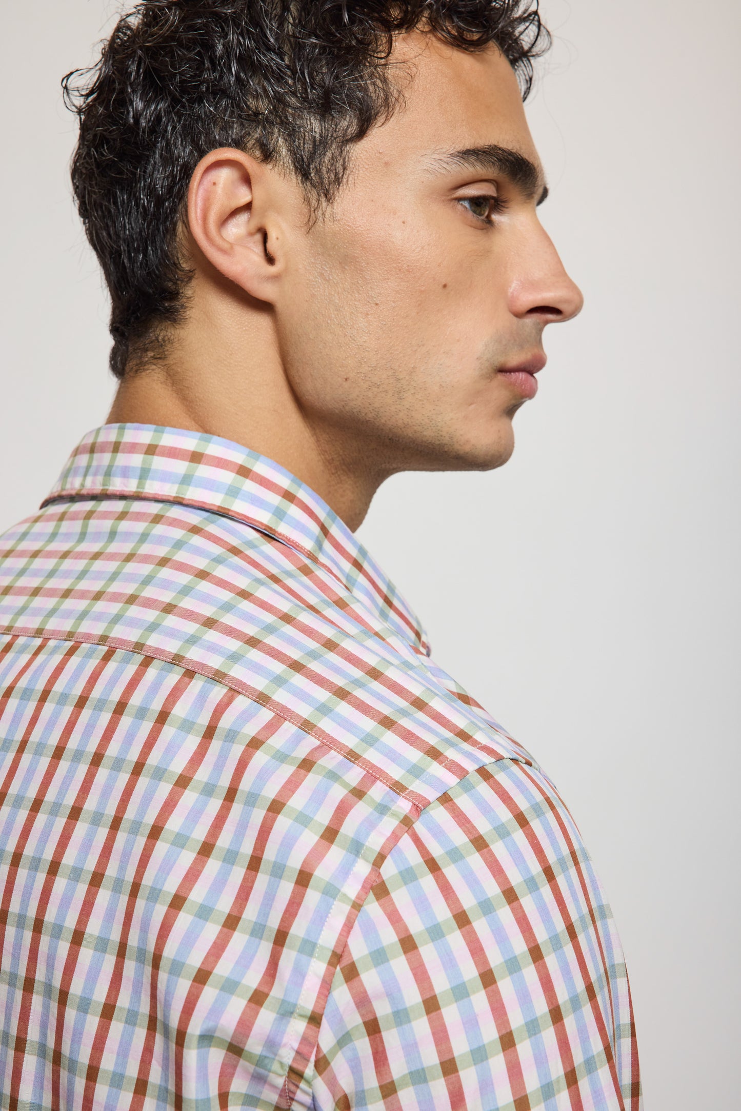 CHEMISE AJUSTÉE CARREAUX