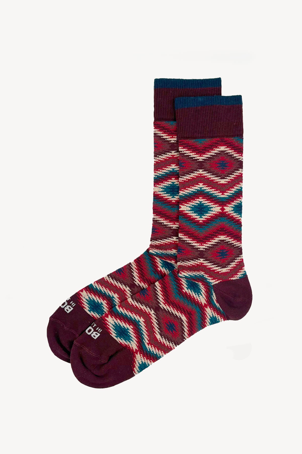 CHAUSSETTES NAVAJO MARRON